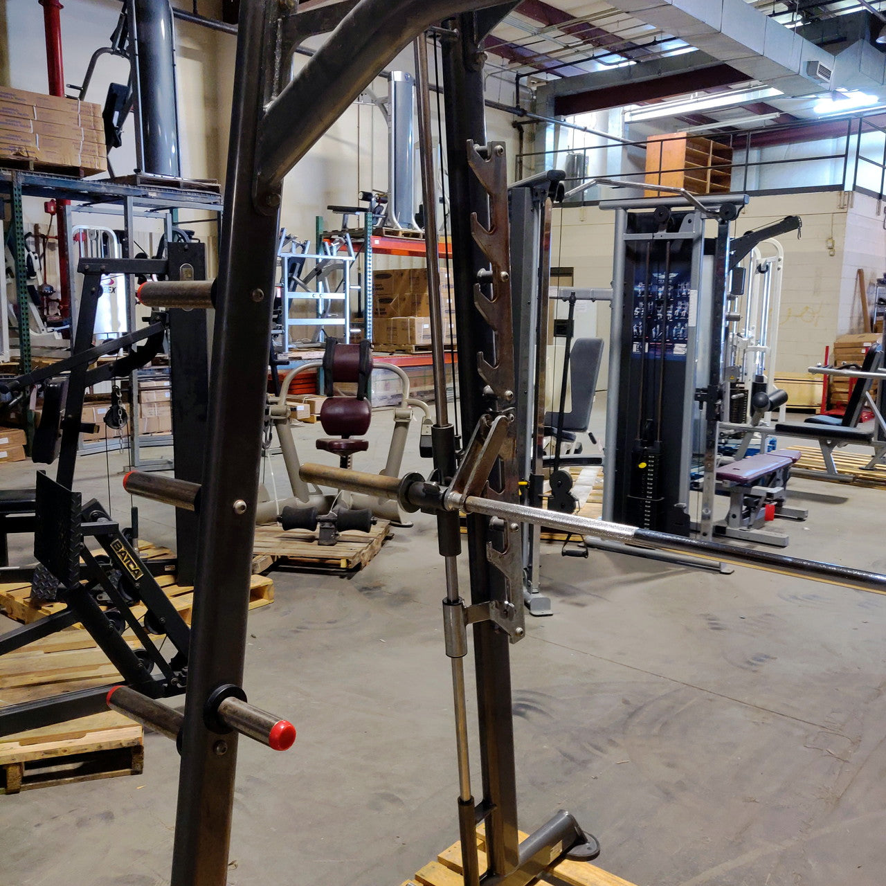TAG Fitness Smith Machine Commercial Grade with Weight Storage