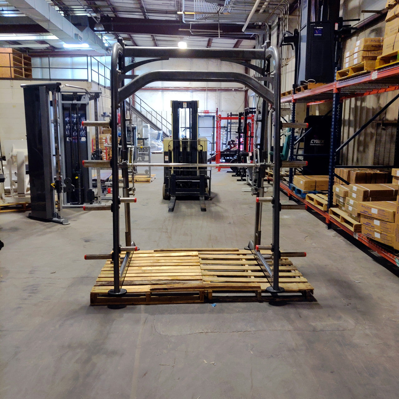 TAG Fitness Smith Machine Commercial Grade with Weight Storage