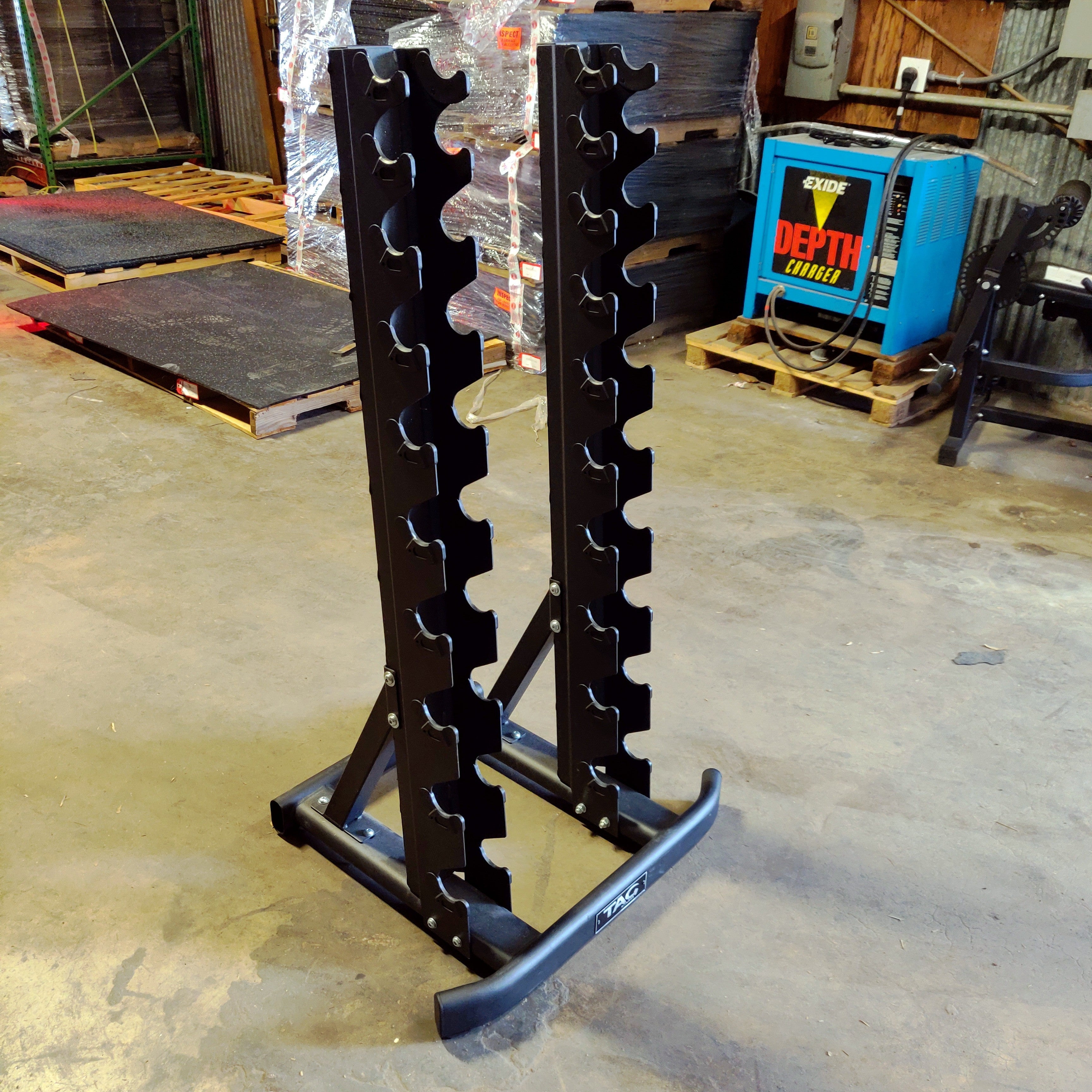 TAG Hex Dumbbell Rack Storage