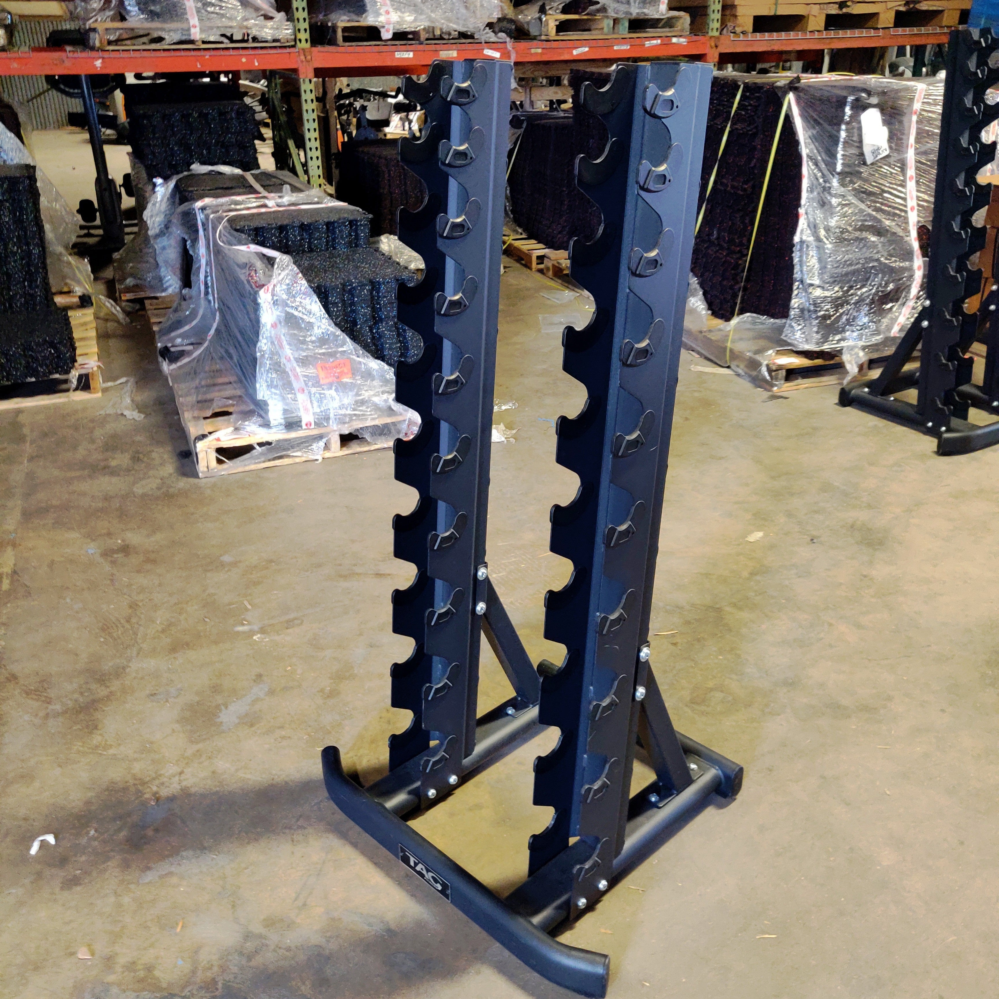 TAG Hex Dumbbell Rack Storage