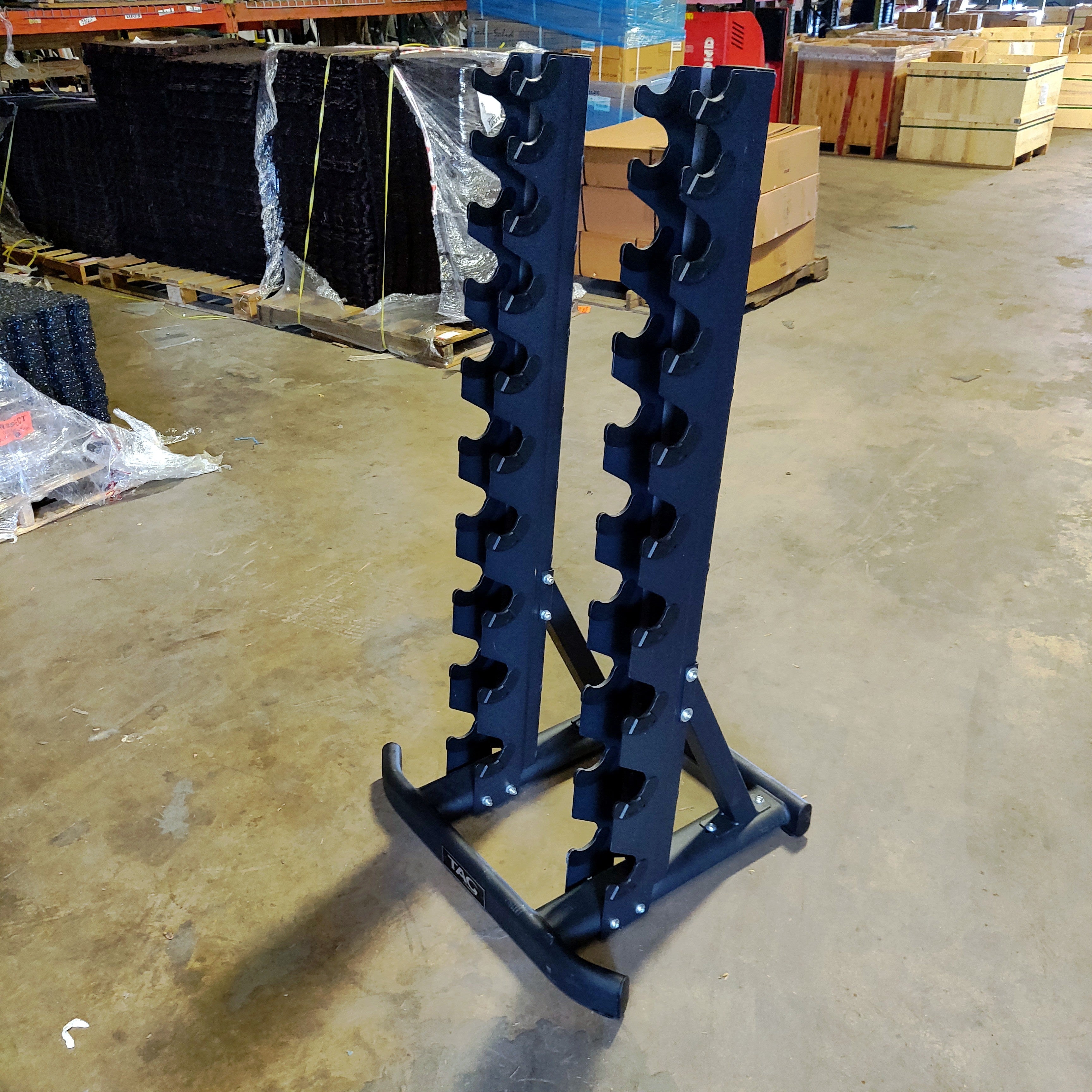 TAG Hex Dumbbell Rack Storage
