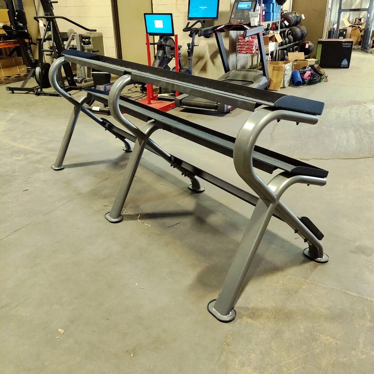 TKO 3 Tier Dumbbell Rack for 5-100lb Dumbbells and MORE