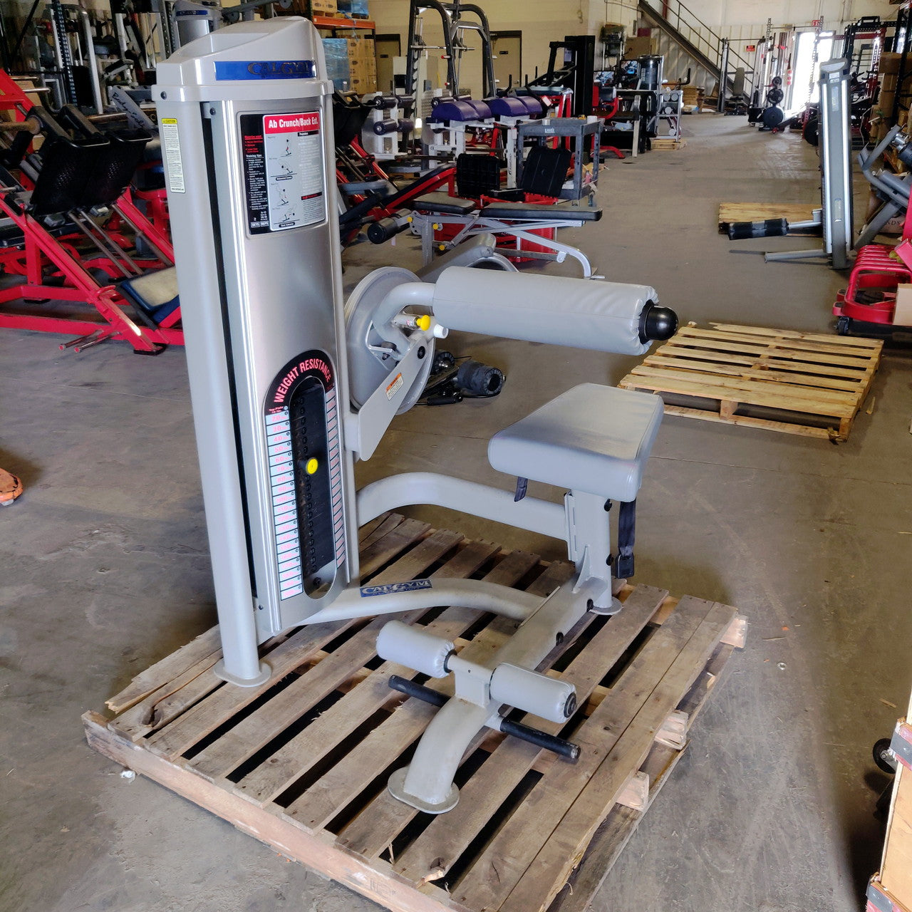 TuffStuff Ab Crunch/Back Extension Machine