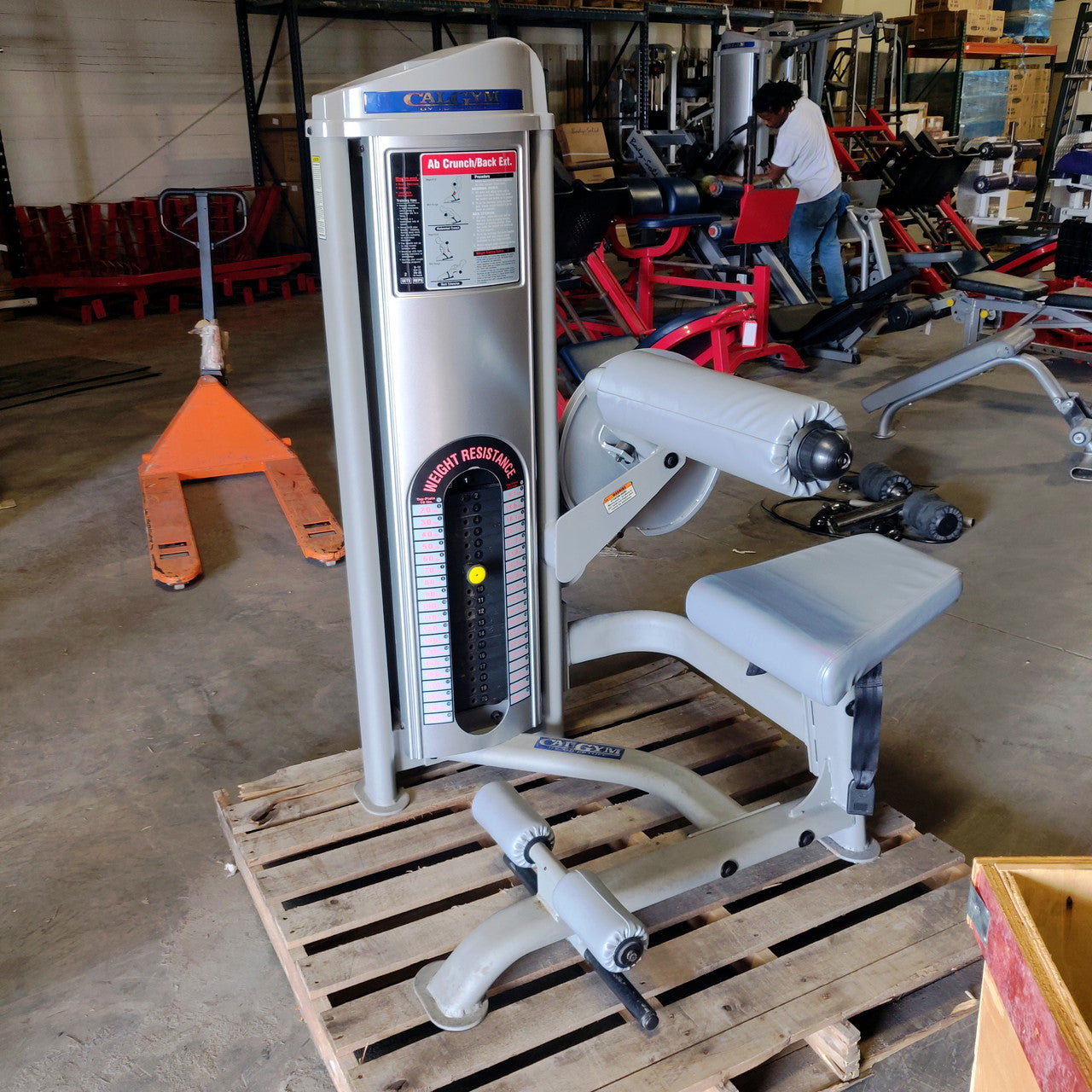 TuffStuff Ab Crunch/Back Extension Machine