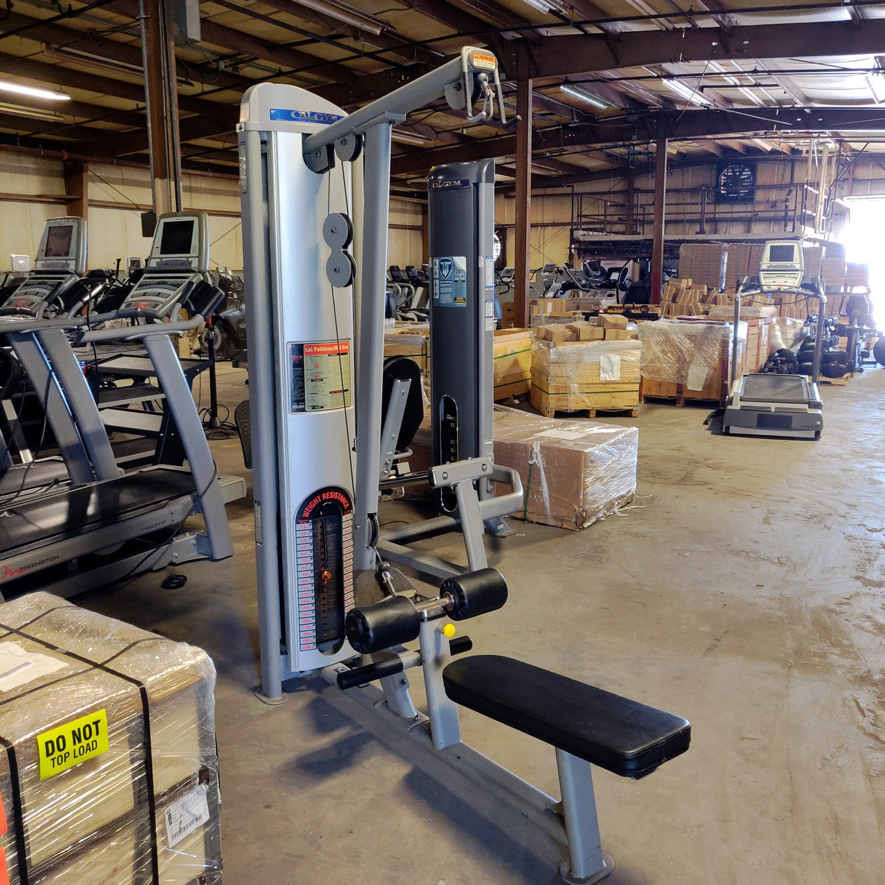 TuffStuff Calgym Lat Pulldown Low Row Combo