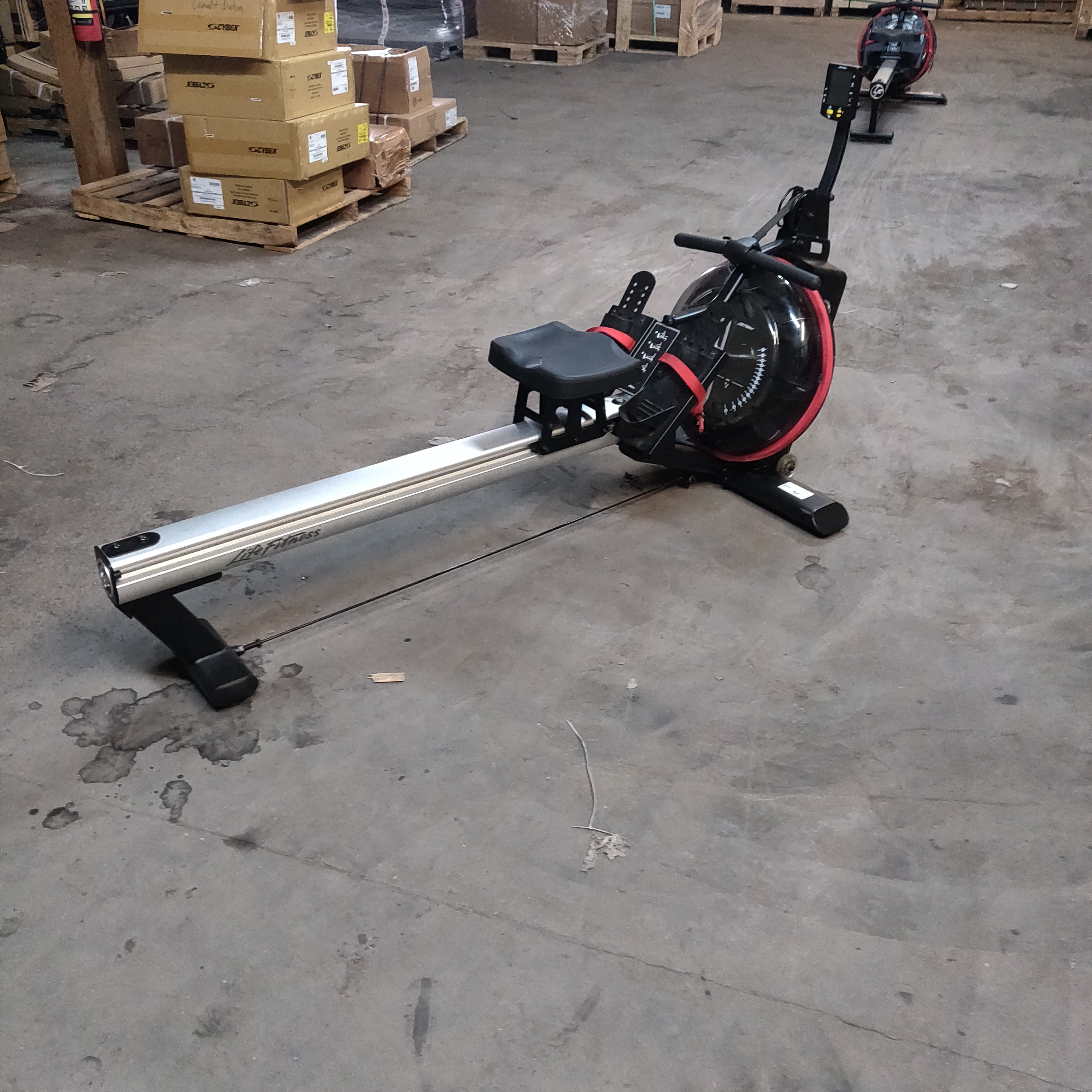 cybex water rower Used For PARTS Life Fitness GX Water Rower