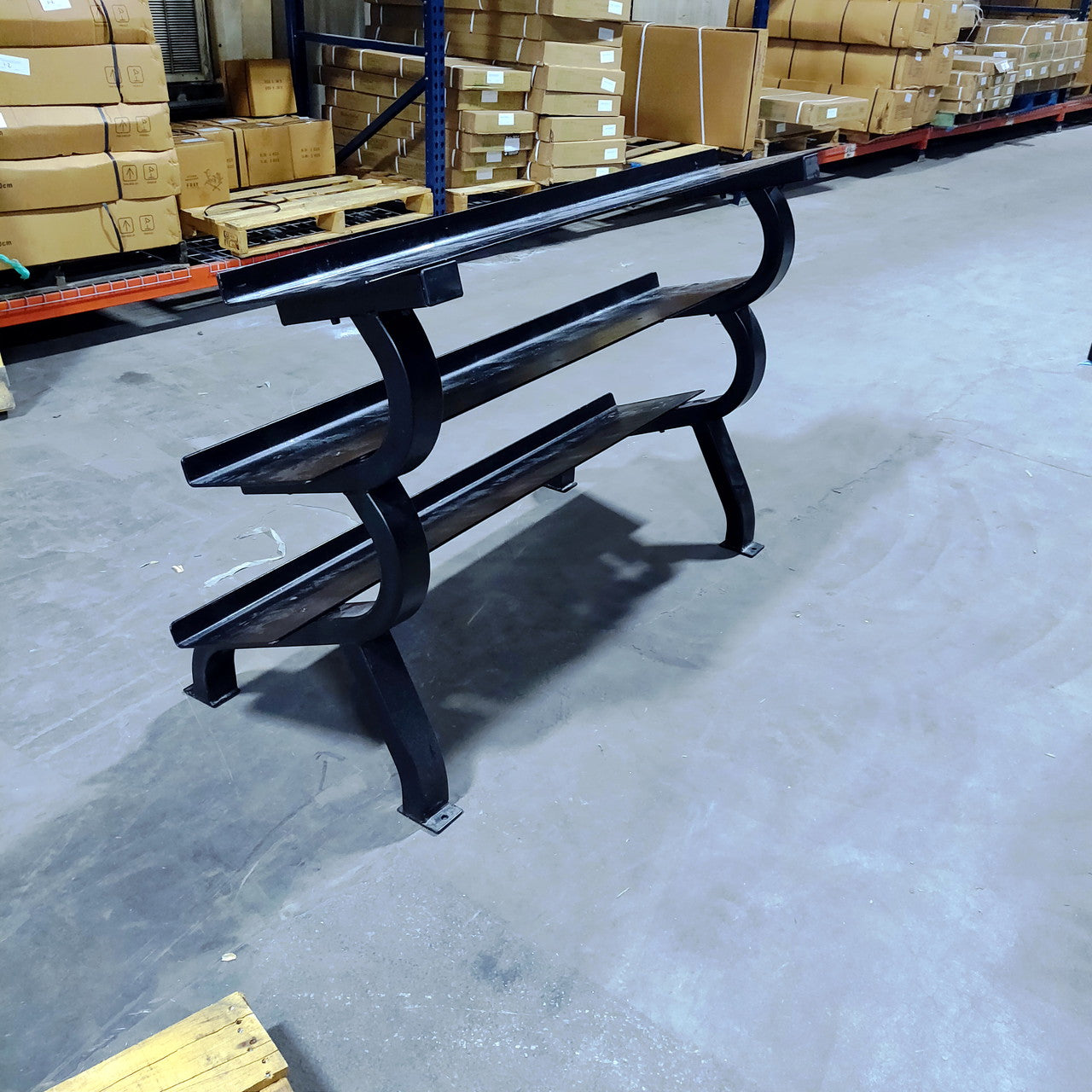 VTX 3 Tier Dumbbell Rack for Kettlebells, Dumbbells, Wall Balls