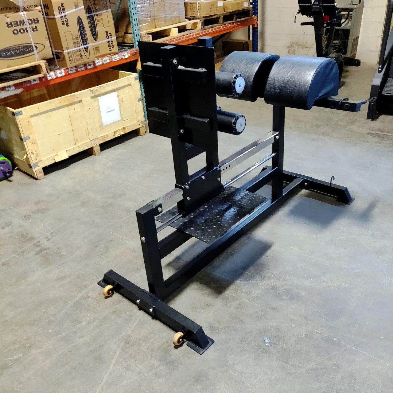 Vulcan GHD Glute Ham Developer with Wheels for Easy Moving