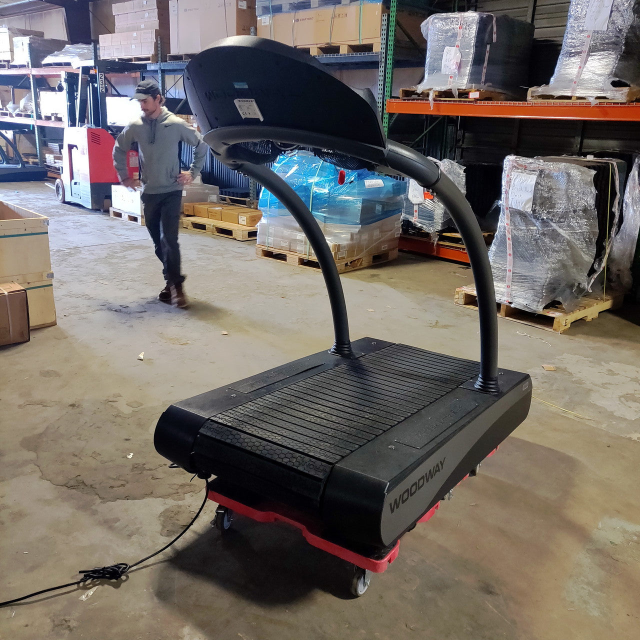 Woodway Desmo Slatted Treadmill Commercial Runner