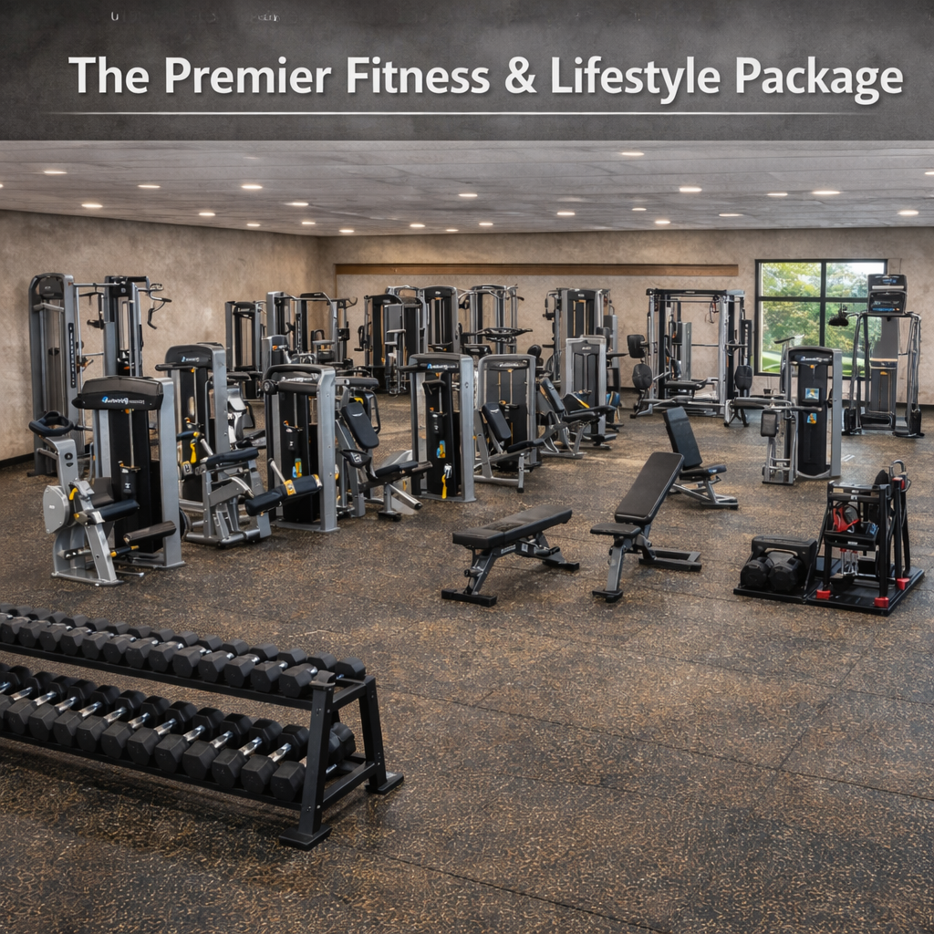 The Premier Fitness & Lifestyle Package (High End Multi Family, Country Club, HOA)