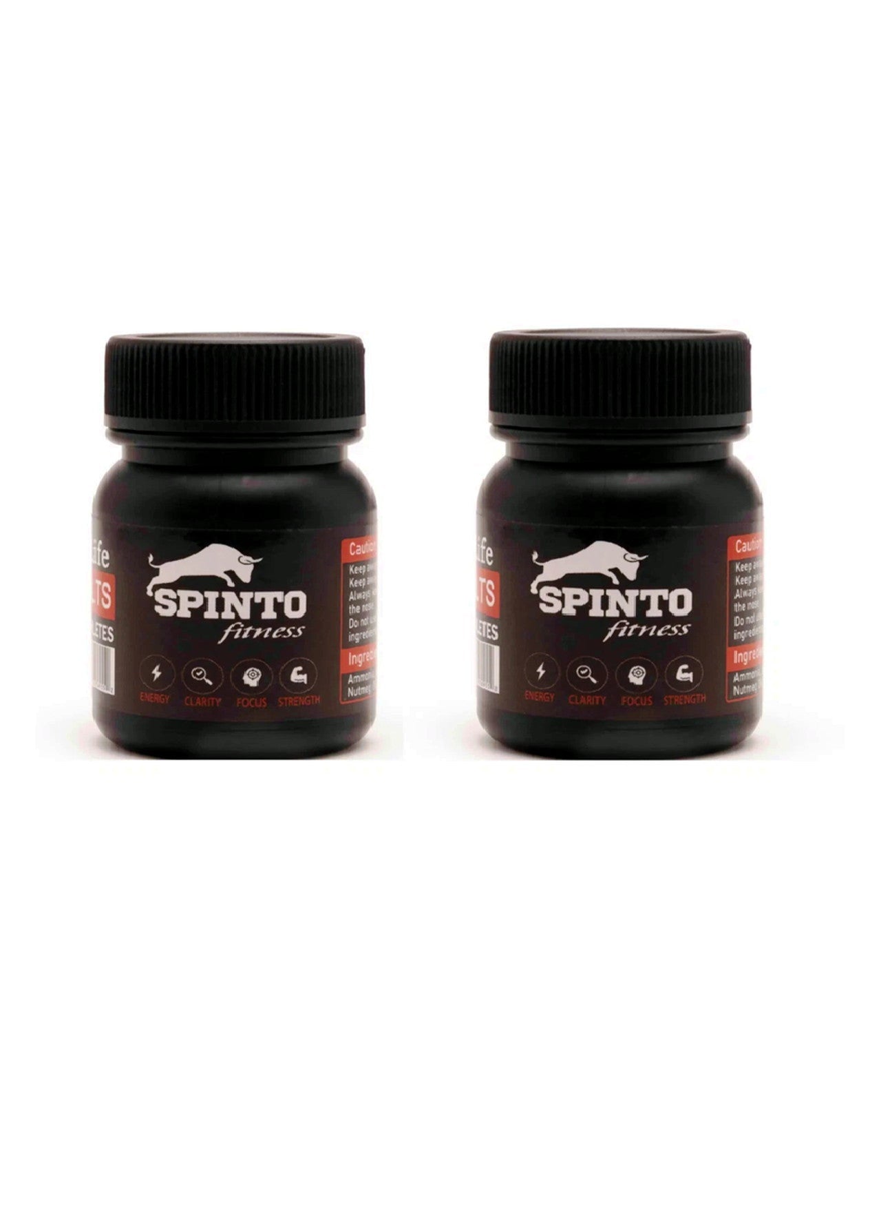 NEW SPINTO FITNESS SMELLING SALTS!!!! FOCUS, INTENSITY, GET MOTIVATED!!! 2-Pack