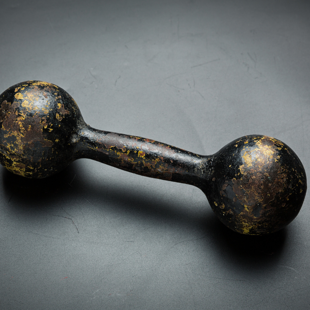 Vintage dumbbells for discount sale