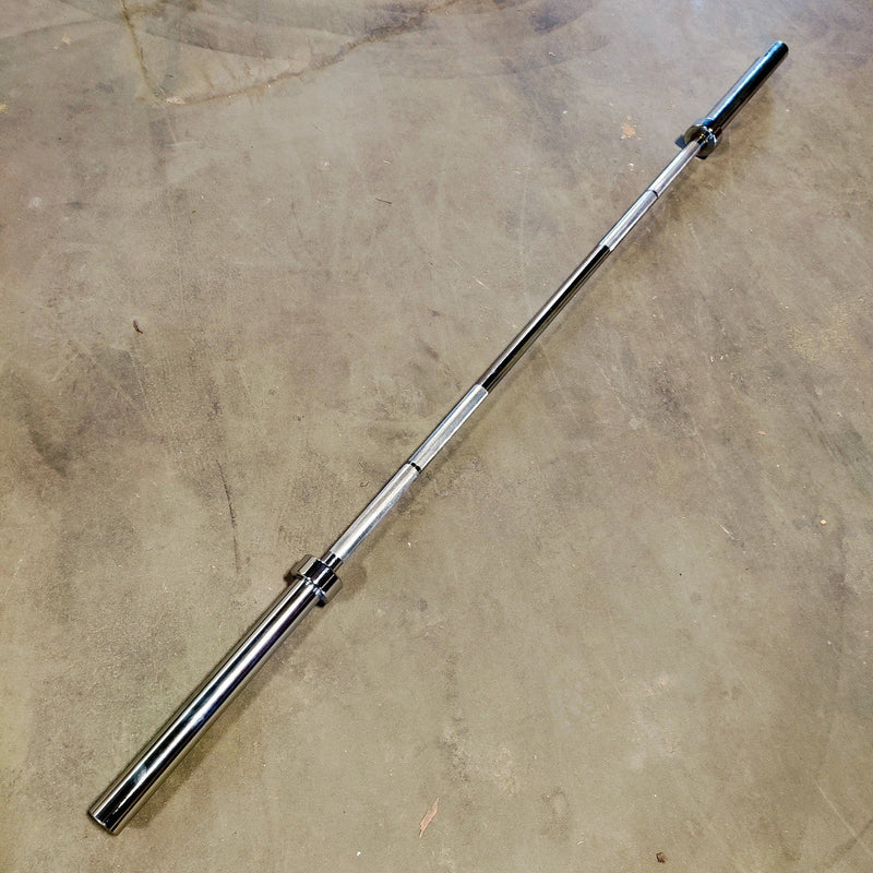 How much does an Olympic barbell weigh? How much does an Olympic barbell weigh?