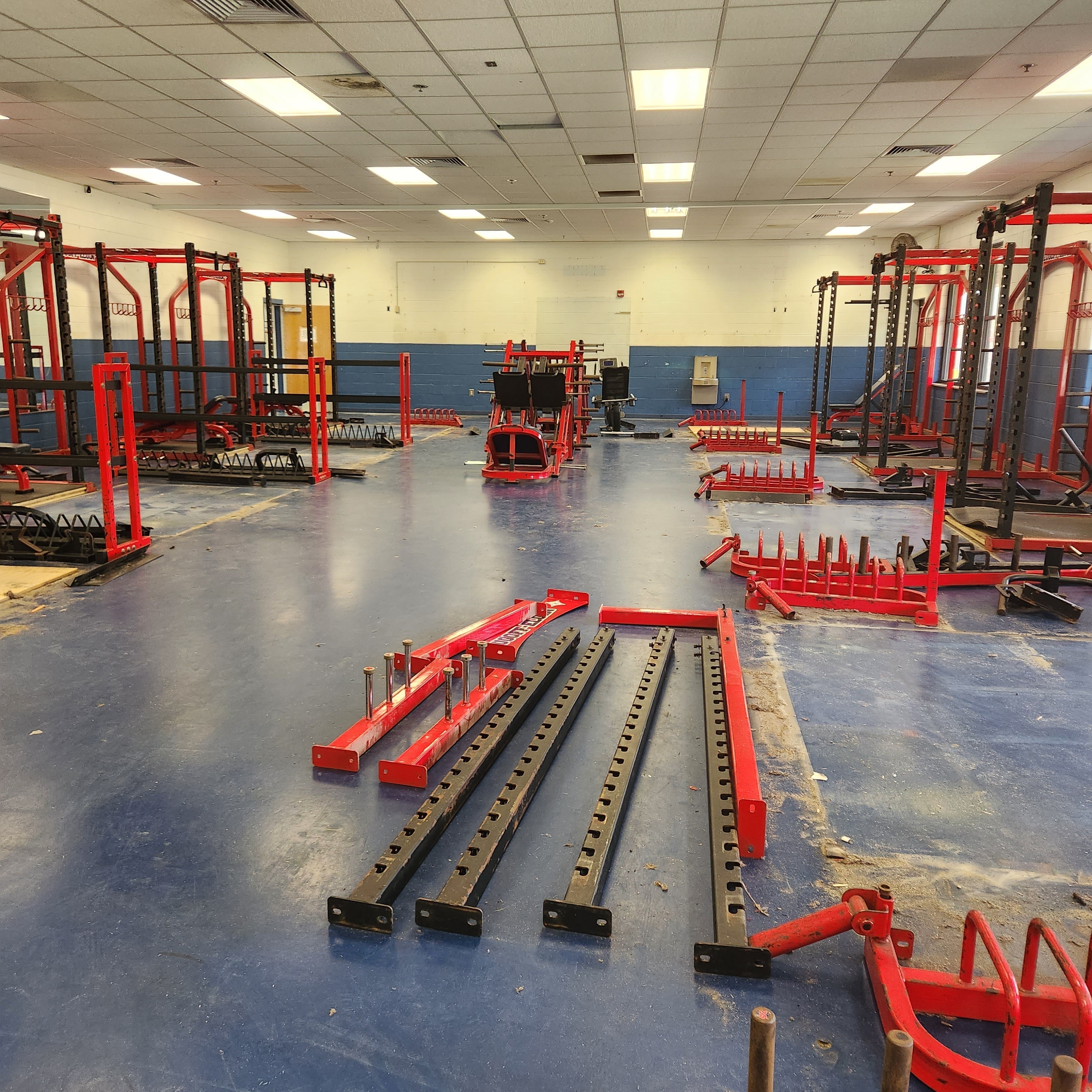 10 Commercial Squat Racks Full Power Racks Red 