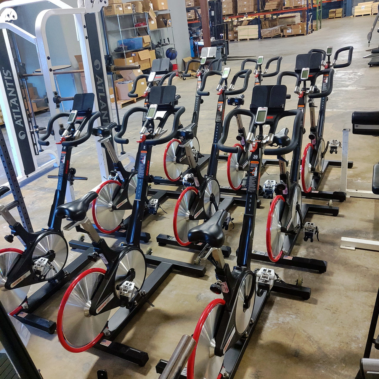 15 Keiser M3i Indoor Cycle Bikes Made in USA