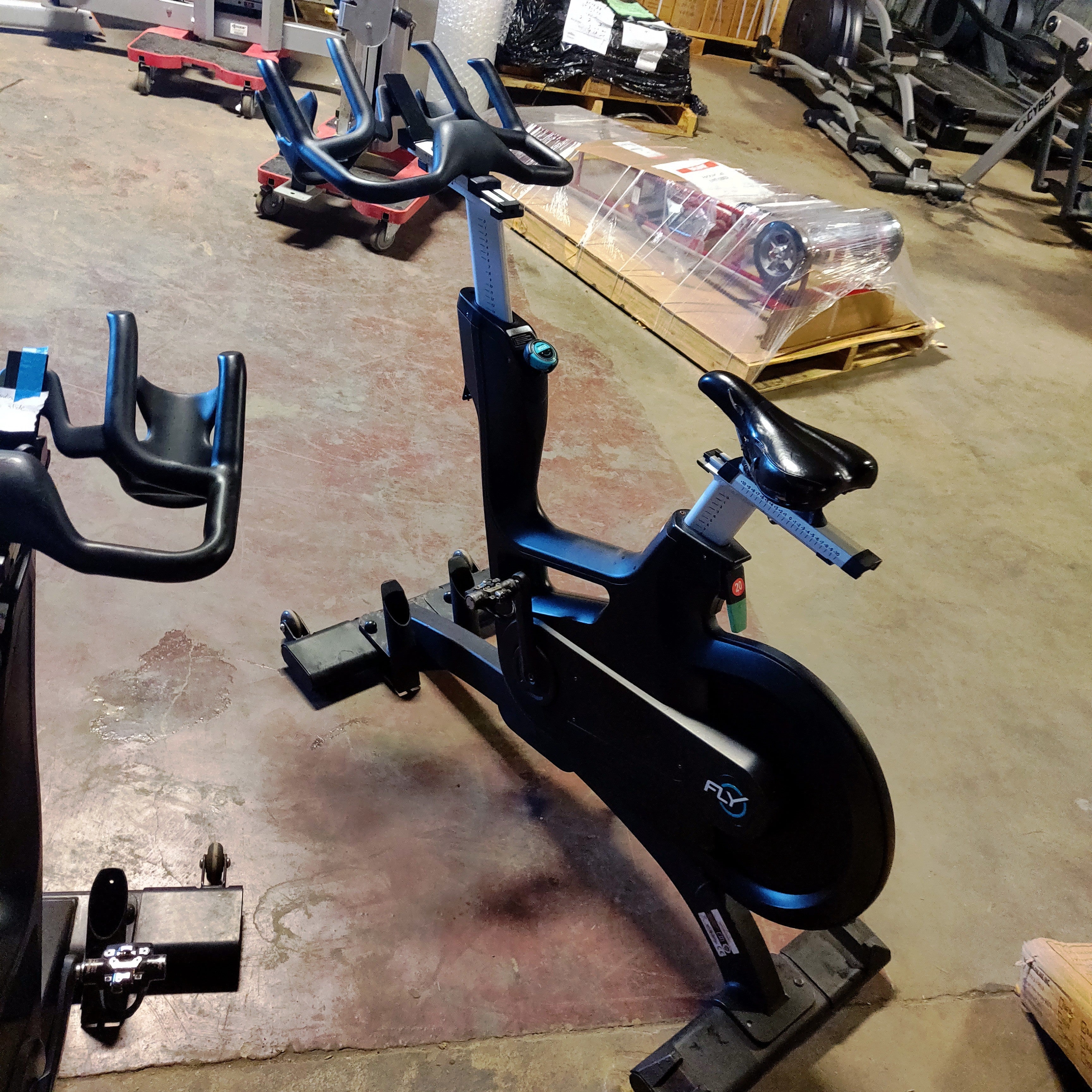 19 Flywheel Sports Upright Indoor Exercise Bikes for Cycle Studios