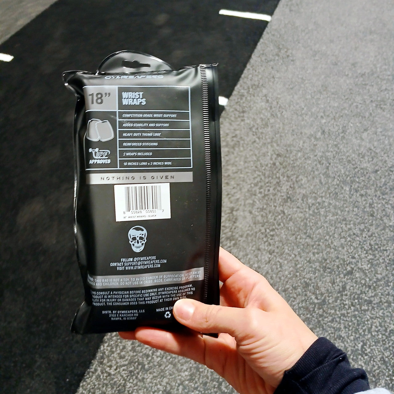 Gymreapers Wrist Wraps - 18" Weightlifting Wrist Wraps