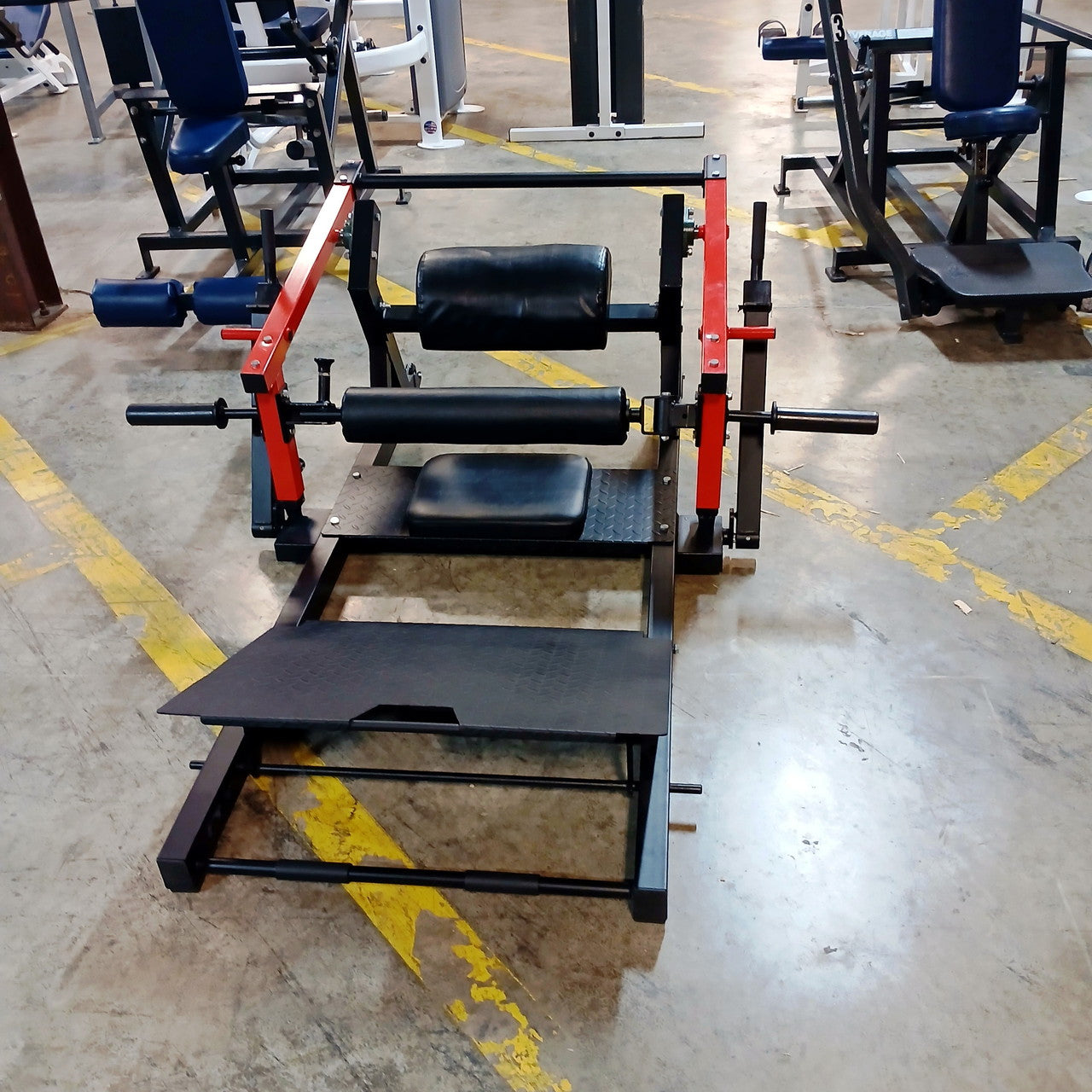 Residential Syedee Plate Loaded Glute Bridge & Hip Thrust Machine