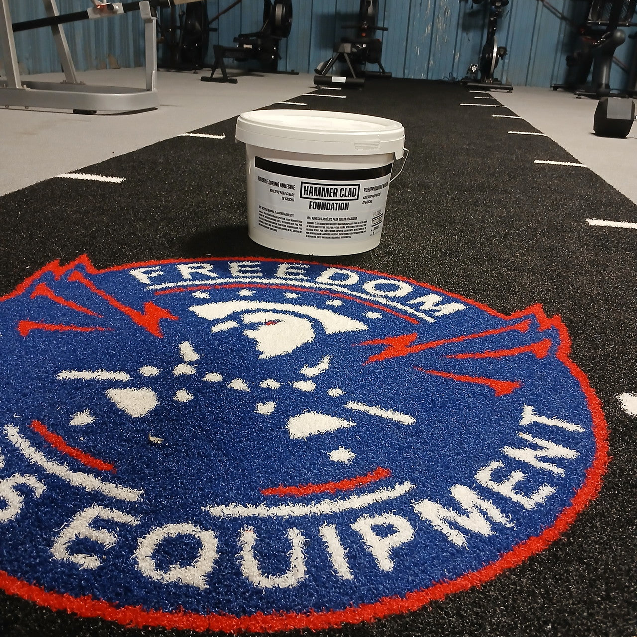 NEW Hammer Clad FOUNDATION Rubber Flooring Adhesive Glue 3 Gal