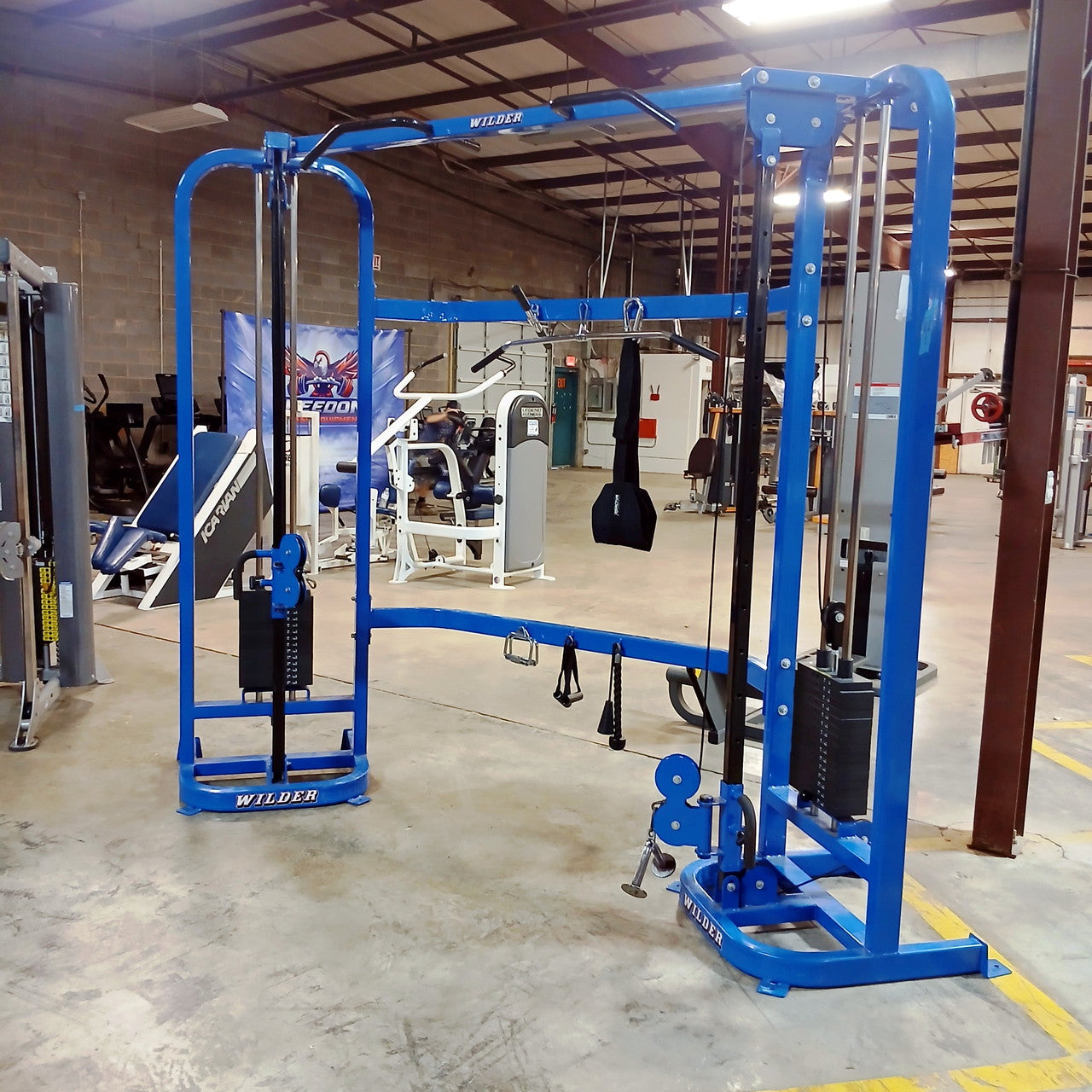 Wilder Free Motion Adjustable Cable Column (Two Stack) w/ Accessories
