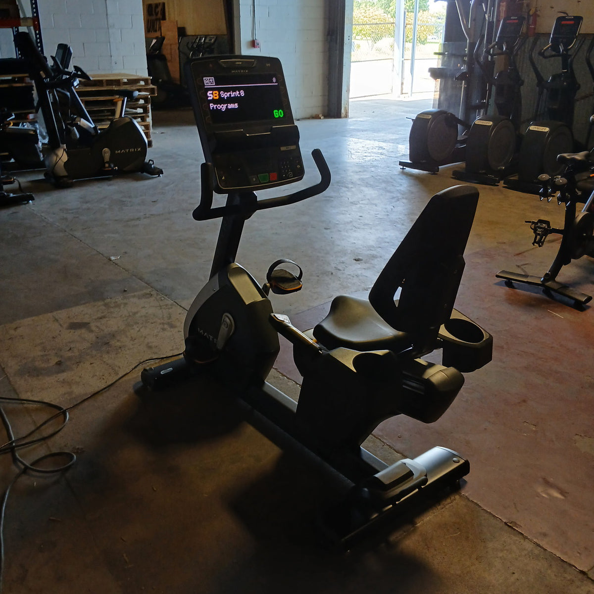 Matrix Performance Recumbent Cycle w/ Premium Led Console