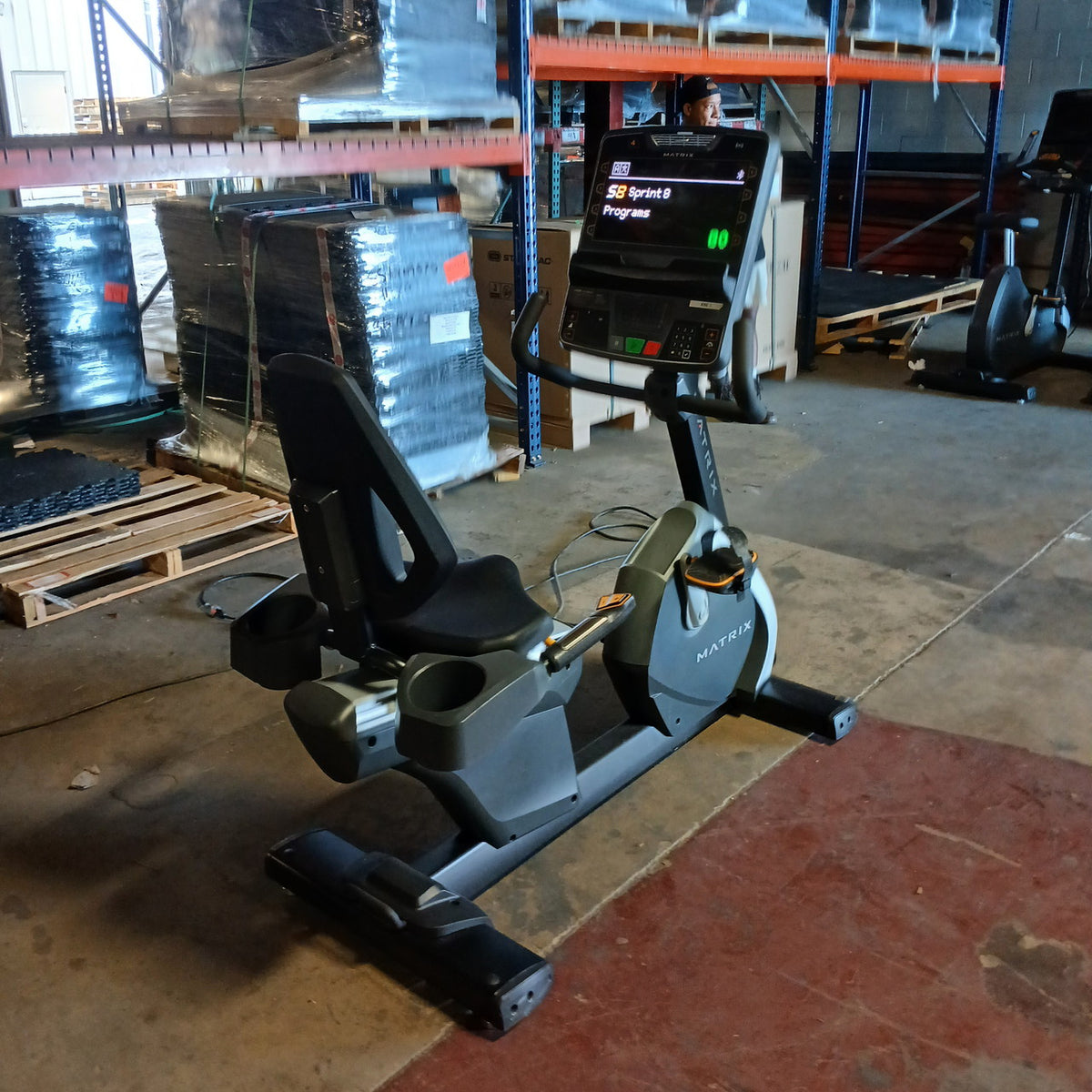 Matrix Performance Recumbent Cycle w/ Premium Led Console