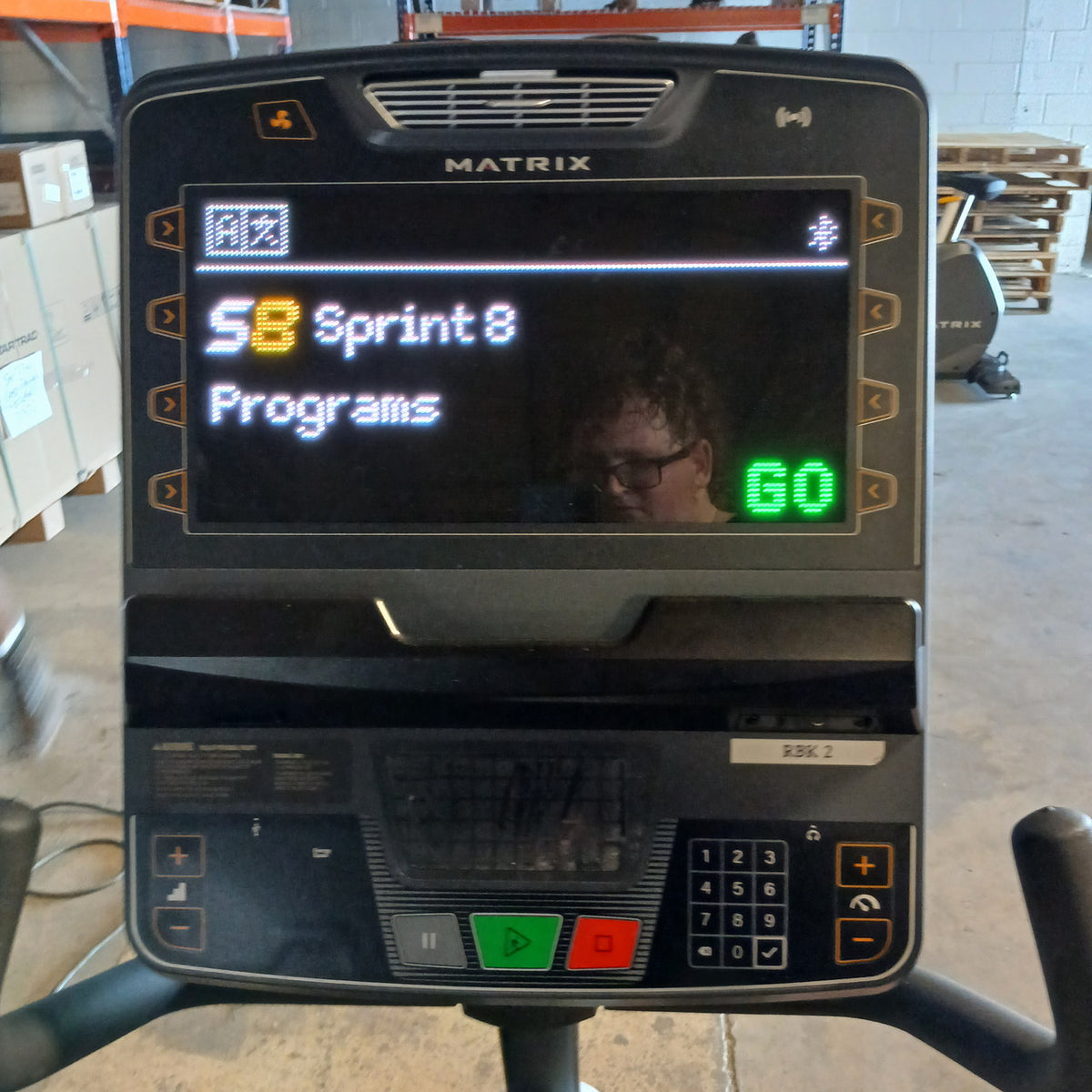 Matrix Performance Recumbent Cycle w/ Premium Led Console
