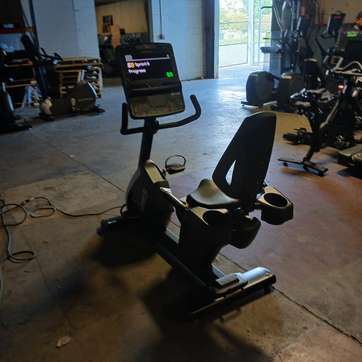 Matrix Performance Recumbent Cycle w/ Premium Led Console