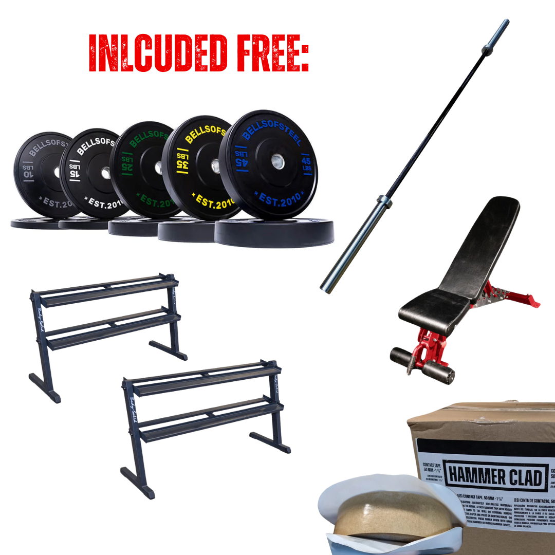 First Responder Fitness Bundle-  Gold Strength & Cardio Package