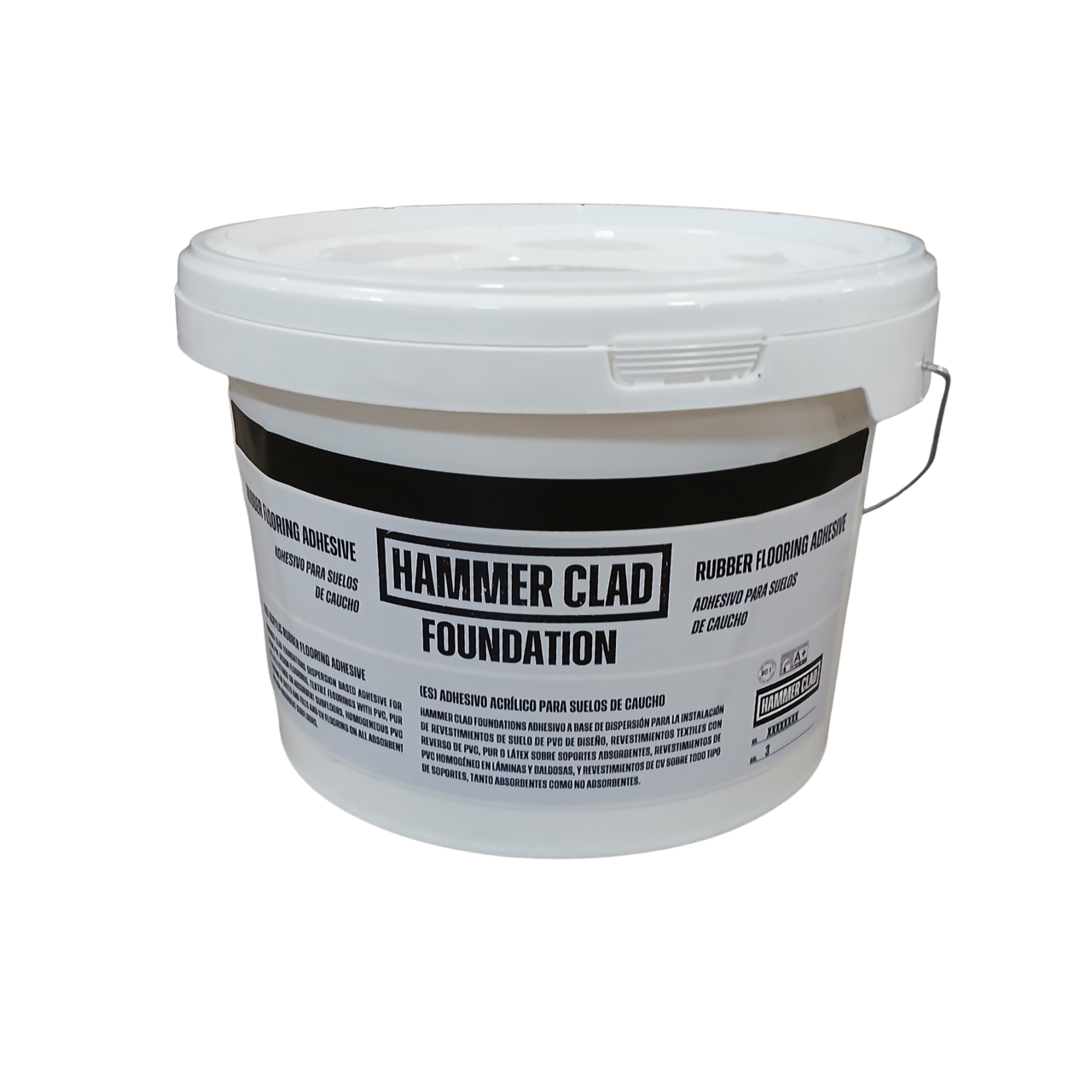 NEW Hammer Clad FOUNDATION Rubber Flooring Adhesive Glue 3 Gal