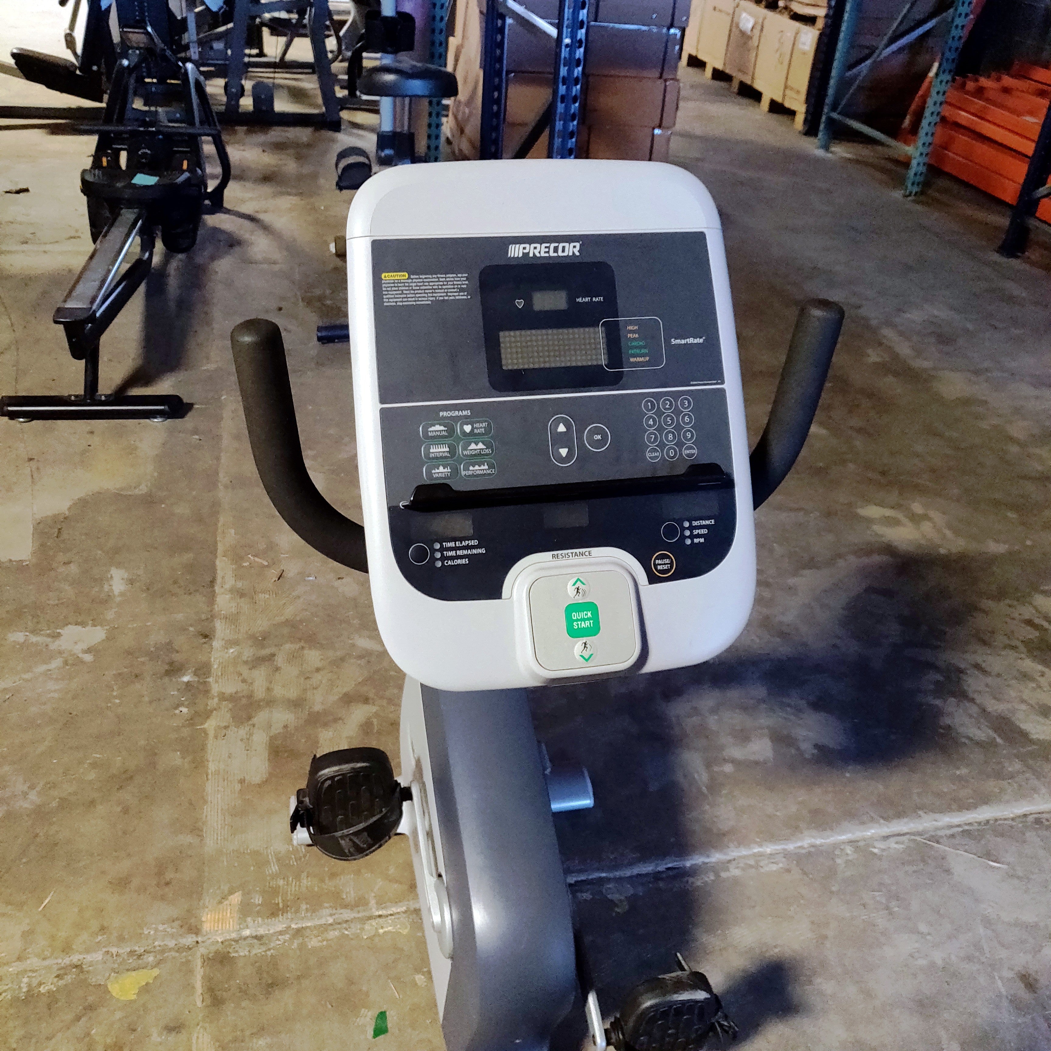 Precor Recumbent Bike RBK885/845/835/825/815