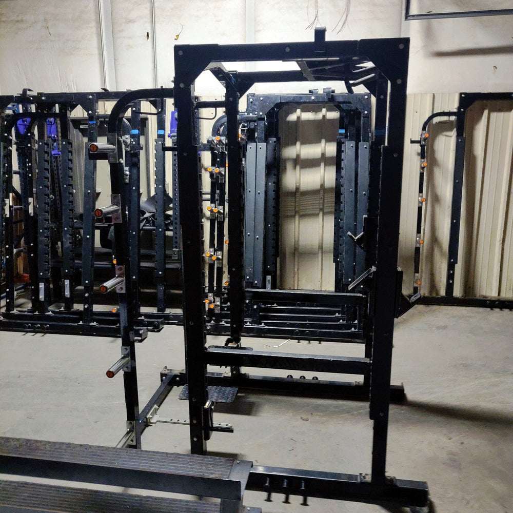 LIQUIDATION 6 Hammer Strength Squat Rack Power Racks with Weight Stora