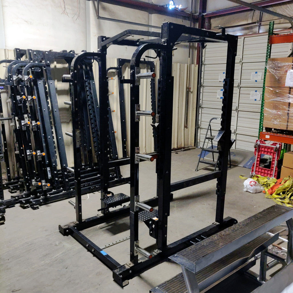 Gym Rig Vs Power Rack LIQUIDATION 6 Hammer Strength Squat Rack Power Racks with Weight Stora