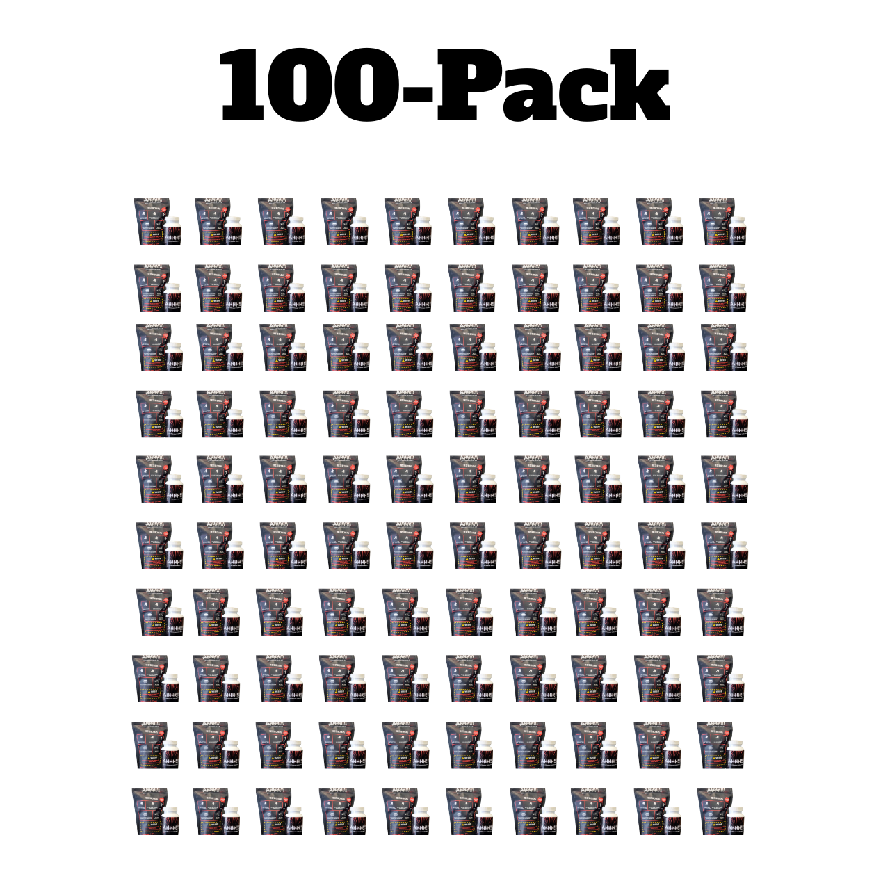 AHHH! World's Strongest Smelling Salts ULTRA PACK 100-Pack