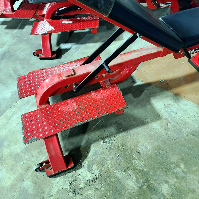 Adjustable Wilder Fitness Weight Benches with Spotter Stands 