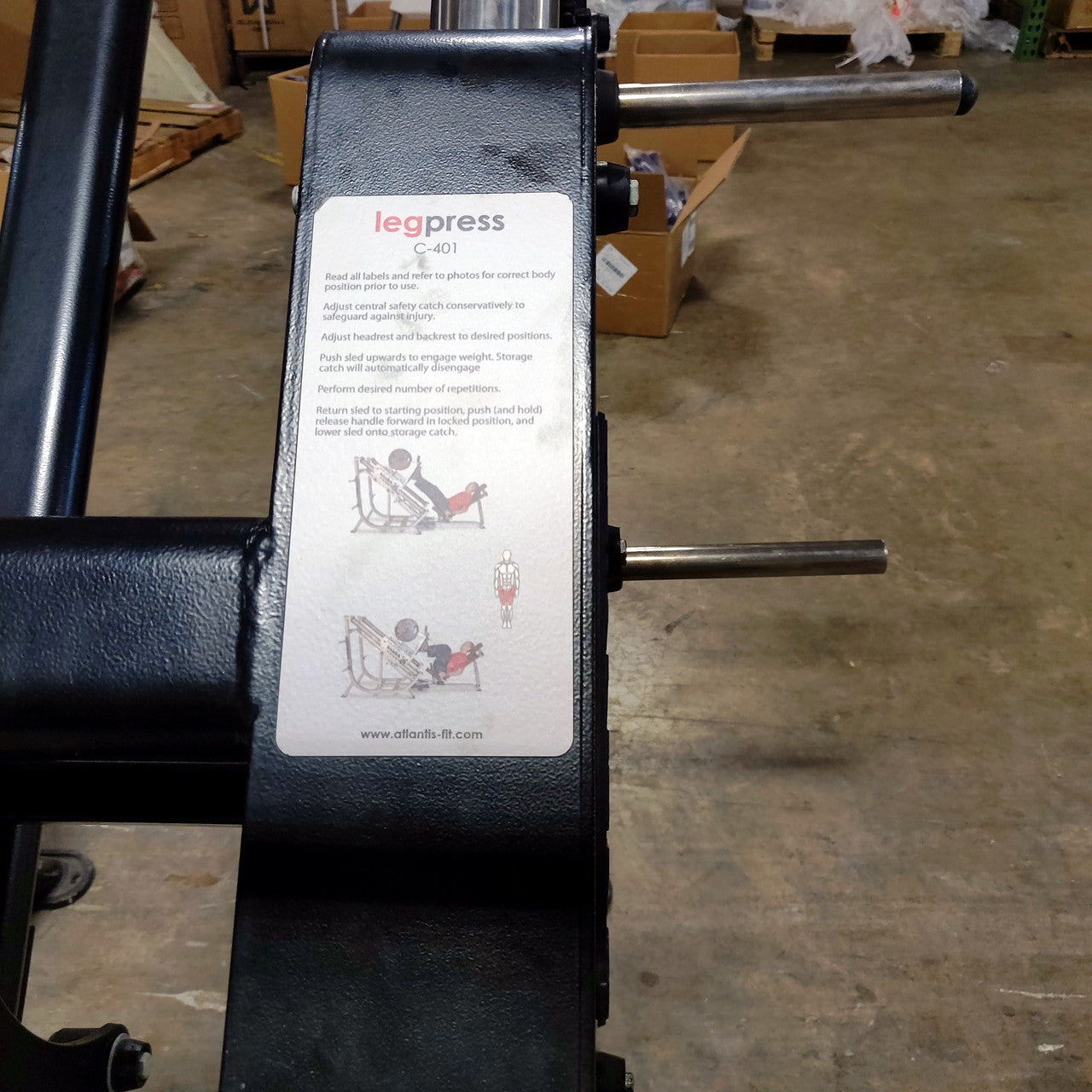Atlantis 40 Degree Leg Press C-401