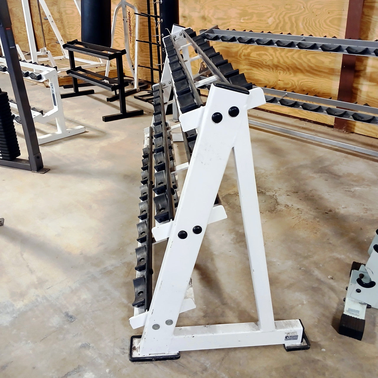 Atlantis Three Tier Pro-Style Dumbbell Rack