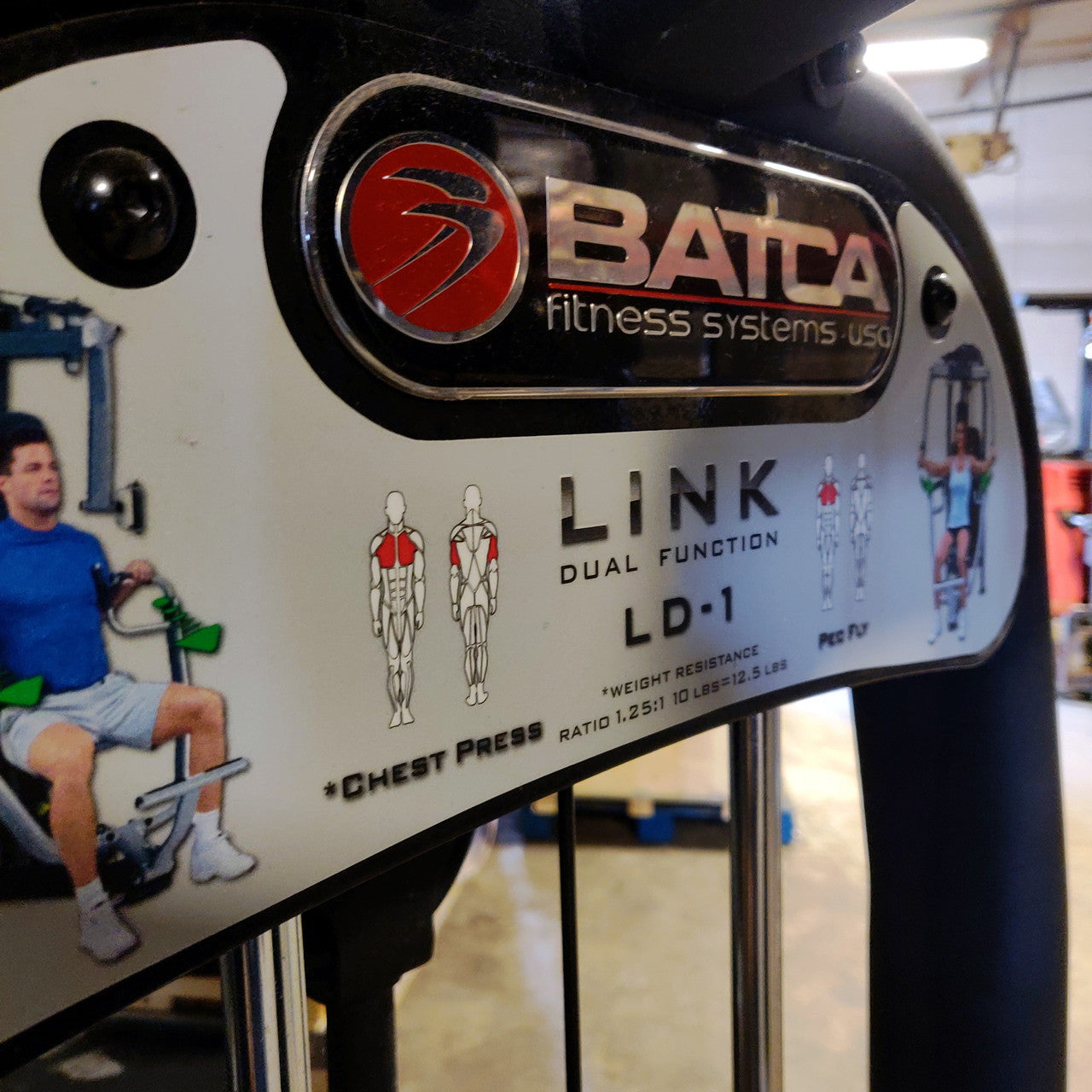 Batca Link LD-1 Chest Press Pec Fly