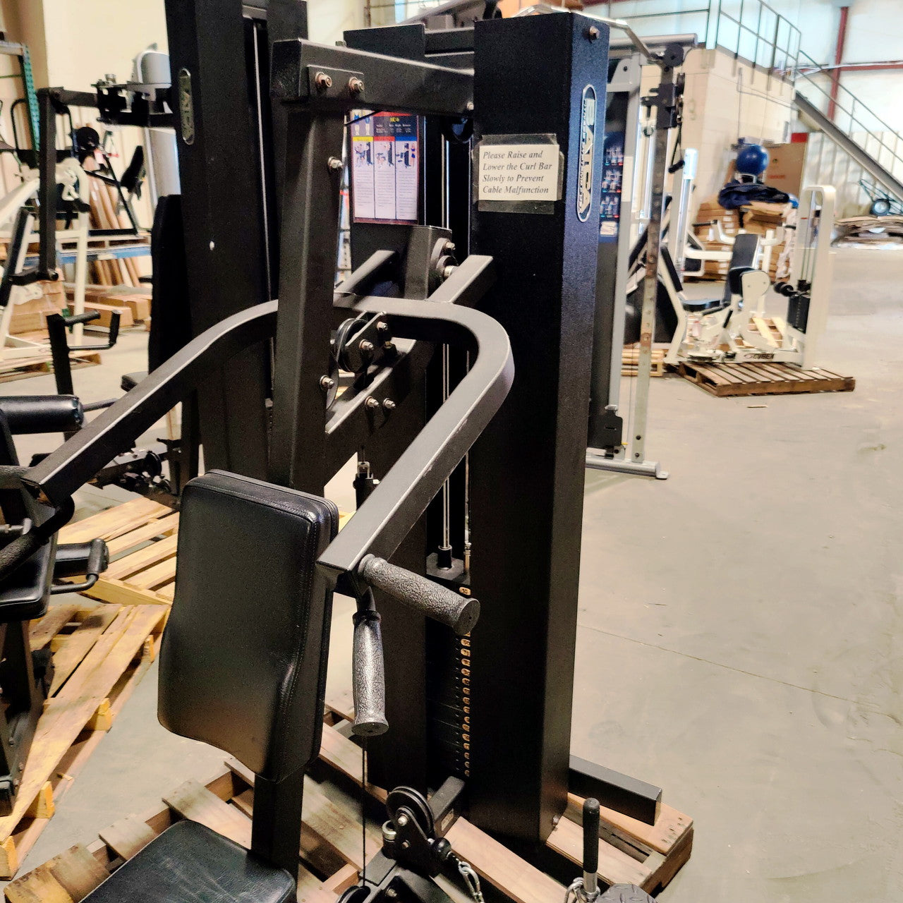 Batca Shoulder Press Bicep Curl Low Row Combo