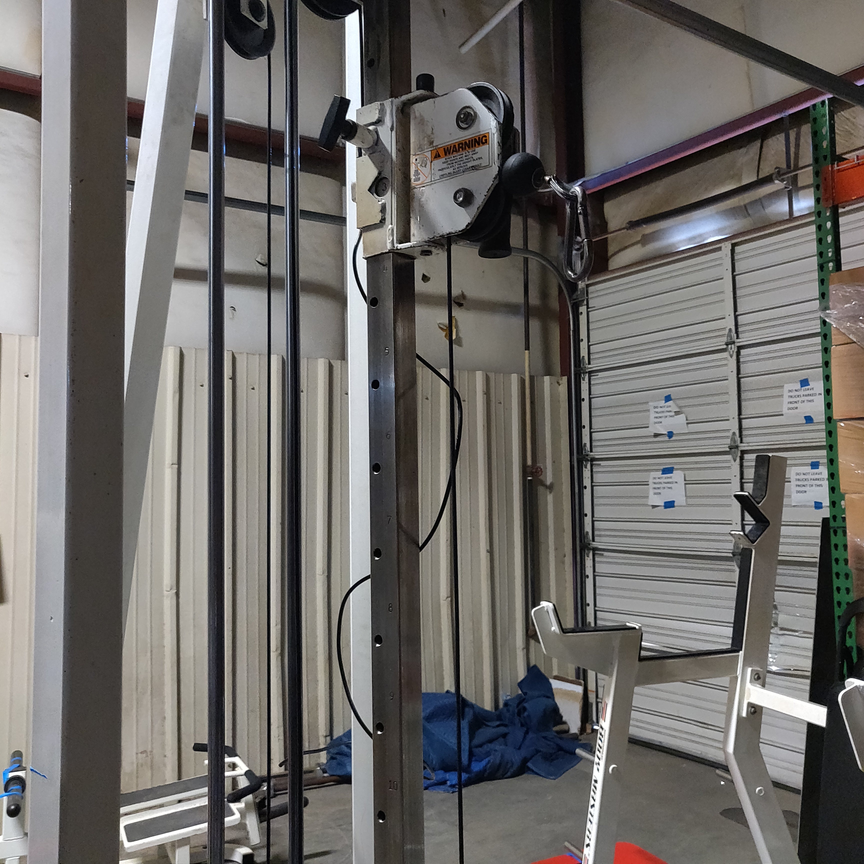 Body Masters Cable Crossover With Pullup Bar and Adjustable Cable Columns