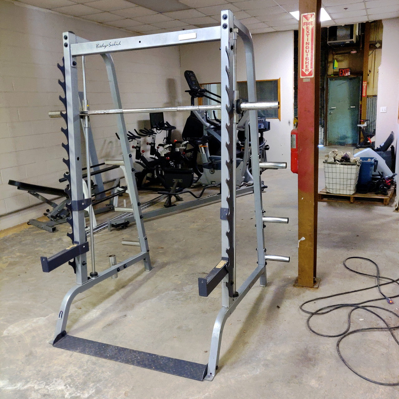 Body Solid Smith Rack Body Solid 7 Series Smith Machine Half Rack
