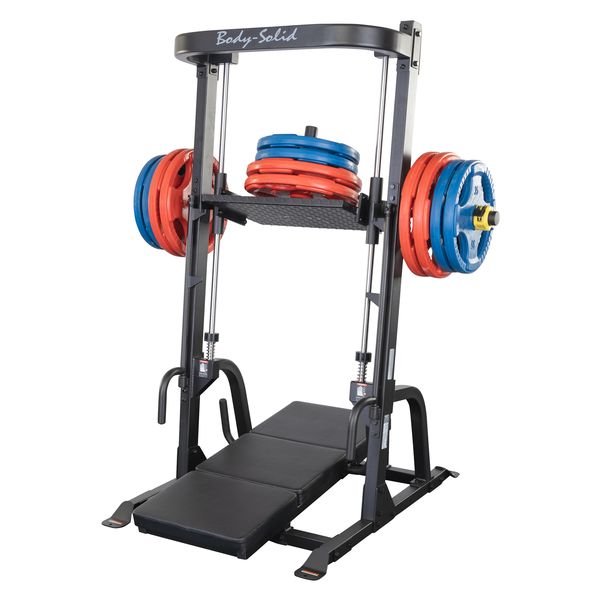 Body Solid Vertical Leg Press (Pre-Assembled, Floor Model) GVLP