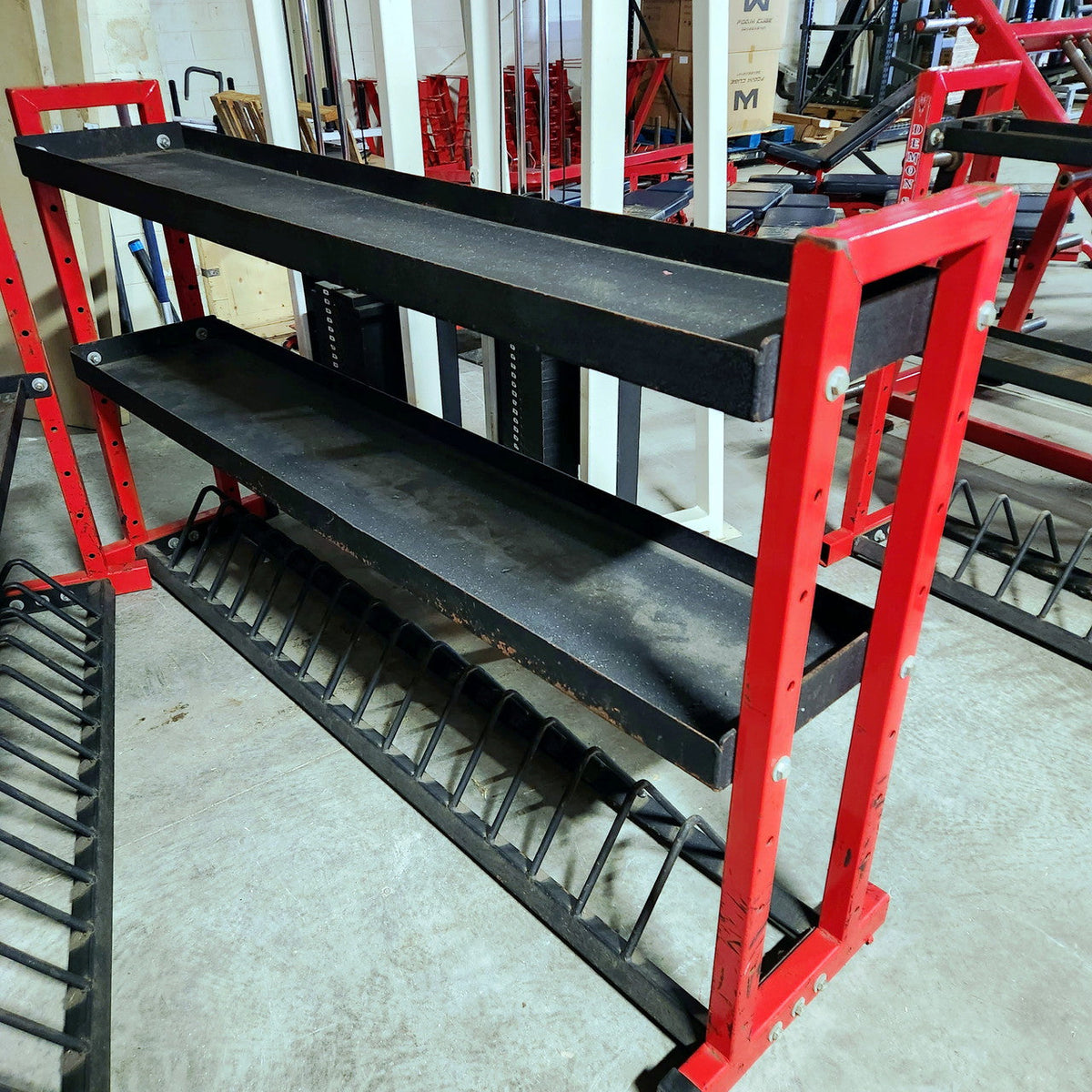 Commercial Dumbbell/Bumper/Kettlebell Storage Shelves (Similar to Mass