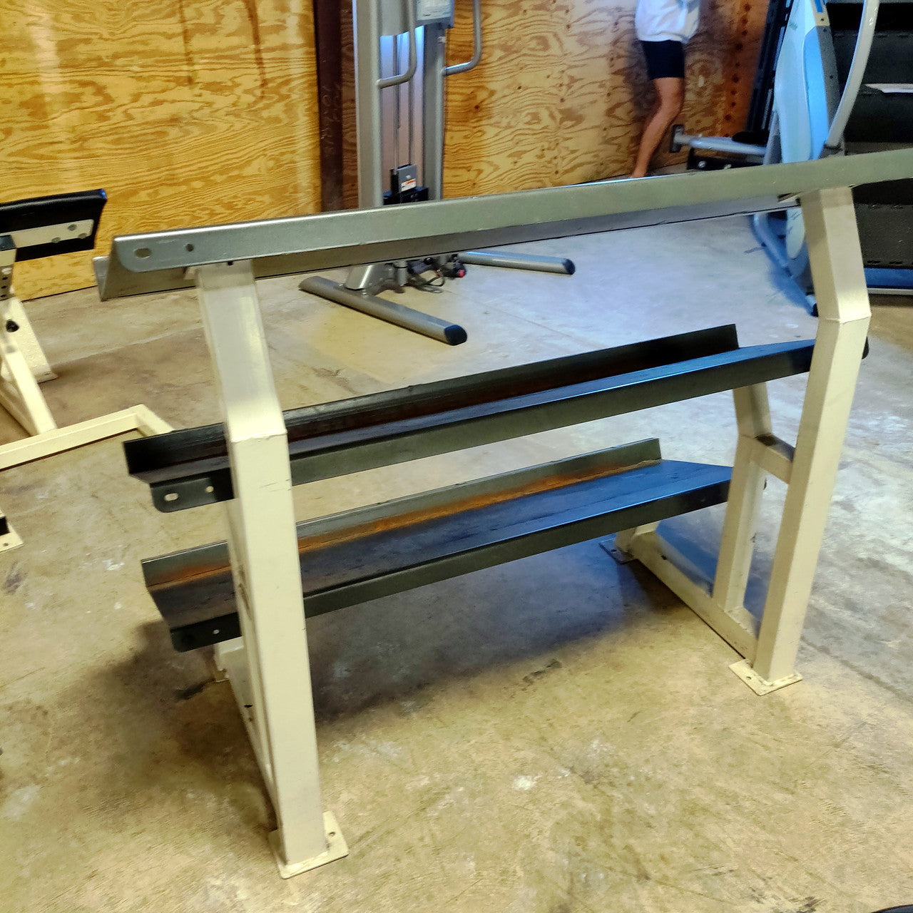 Commercial Dumbbell/ Kettlebell Rack – Gym-Grade Storage