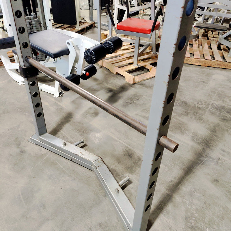Commercial Grade Squat Rack Power Rack with Weight Storage