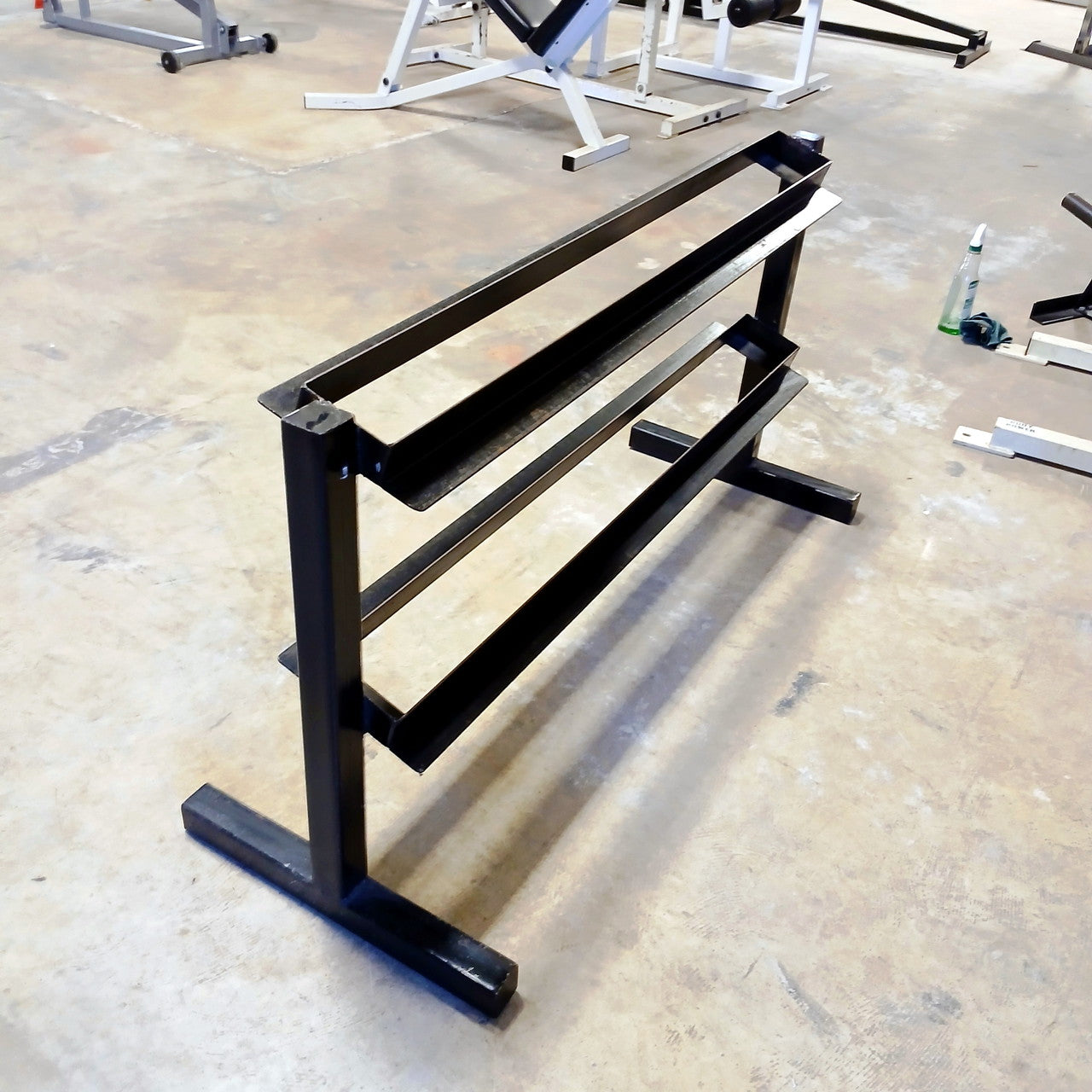 Compact Two Tier Dumbbell Rack