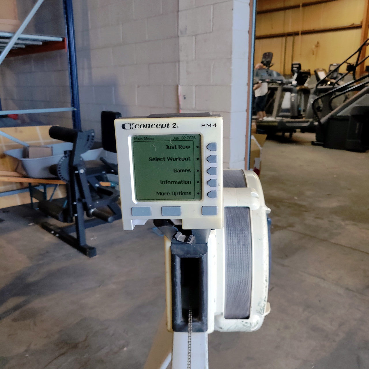 Concept2 RowErg Indoor Rower w/ PM4 Console