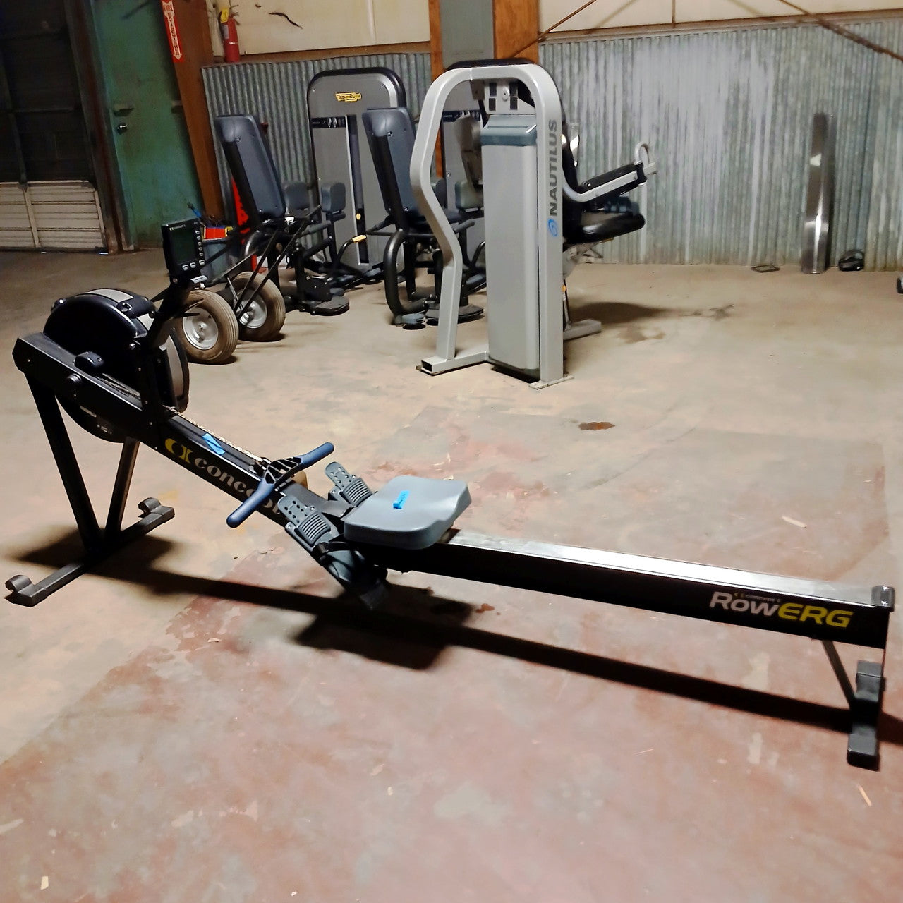 Door Rower Concept2 RowErg Indoor Rower w/PM5 Console