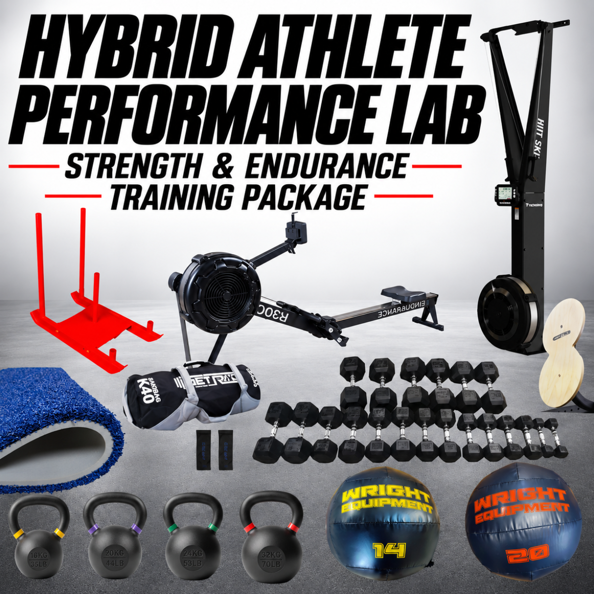 Hybrid Athlete Performance Lab – Strength & Endurance Training Package