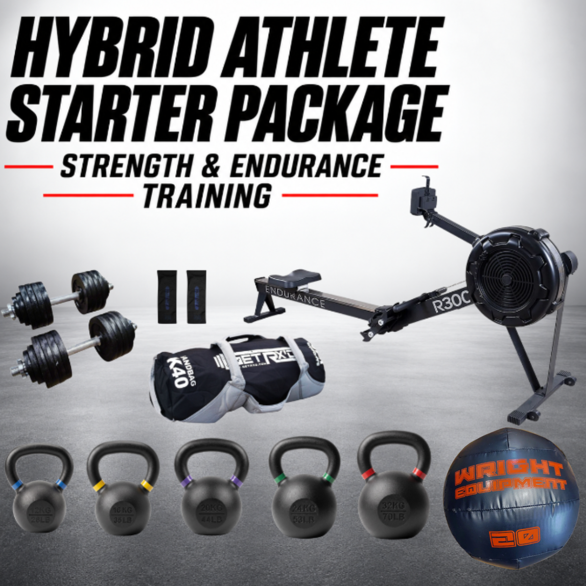 Hybrid Athlete Starter Package – Strength & Endurance Training